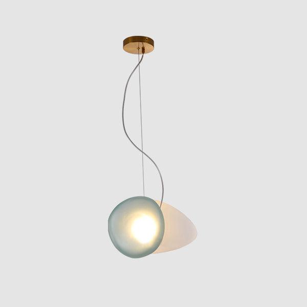 Translucent Frosted Glass Pendant Light - Lumpaz