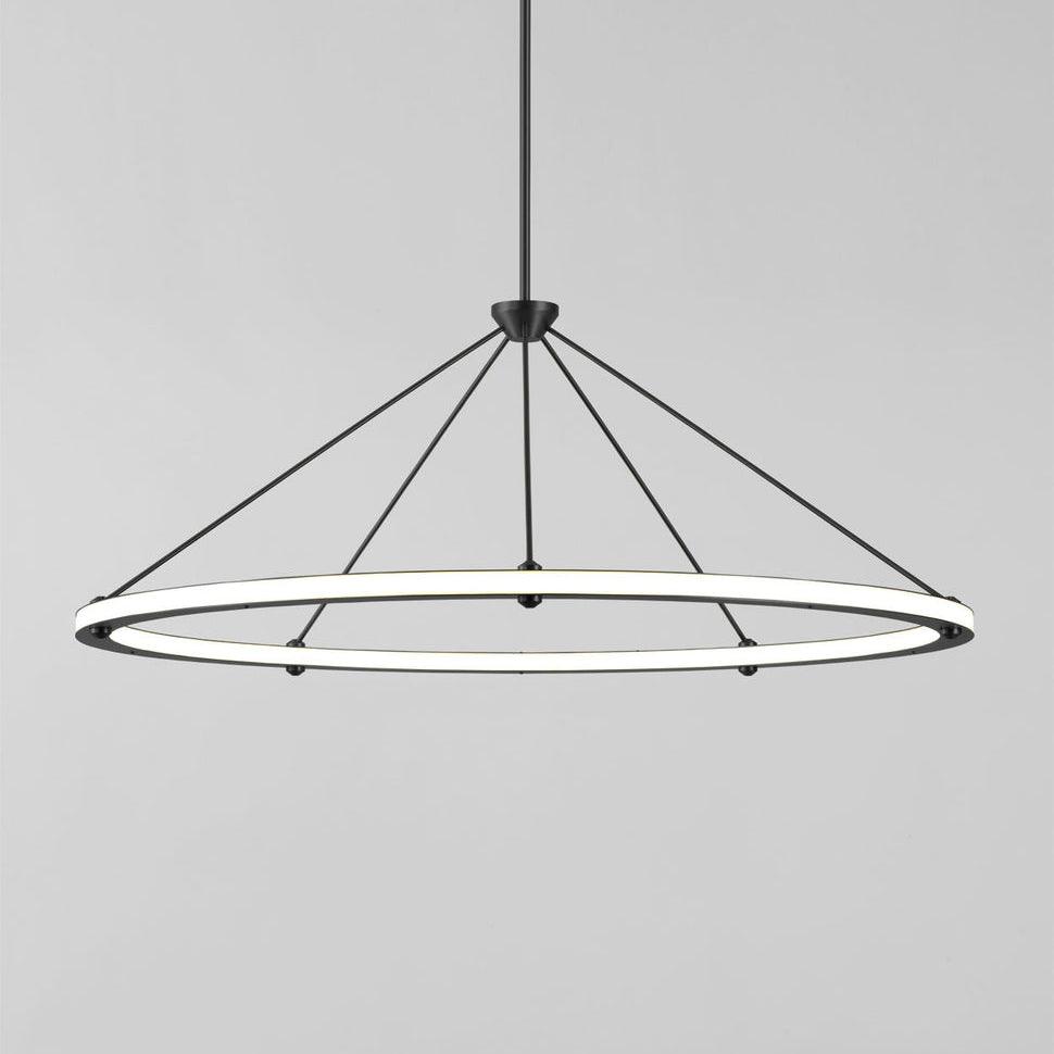 Cascading Ring Circle Pendant Lamp - Lumpaz