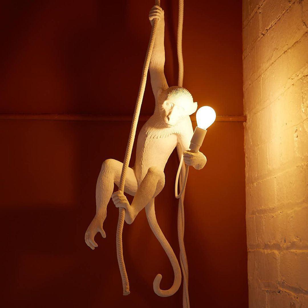Monkey Pendant Lamp - Lumpaz