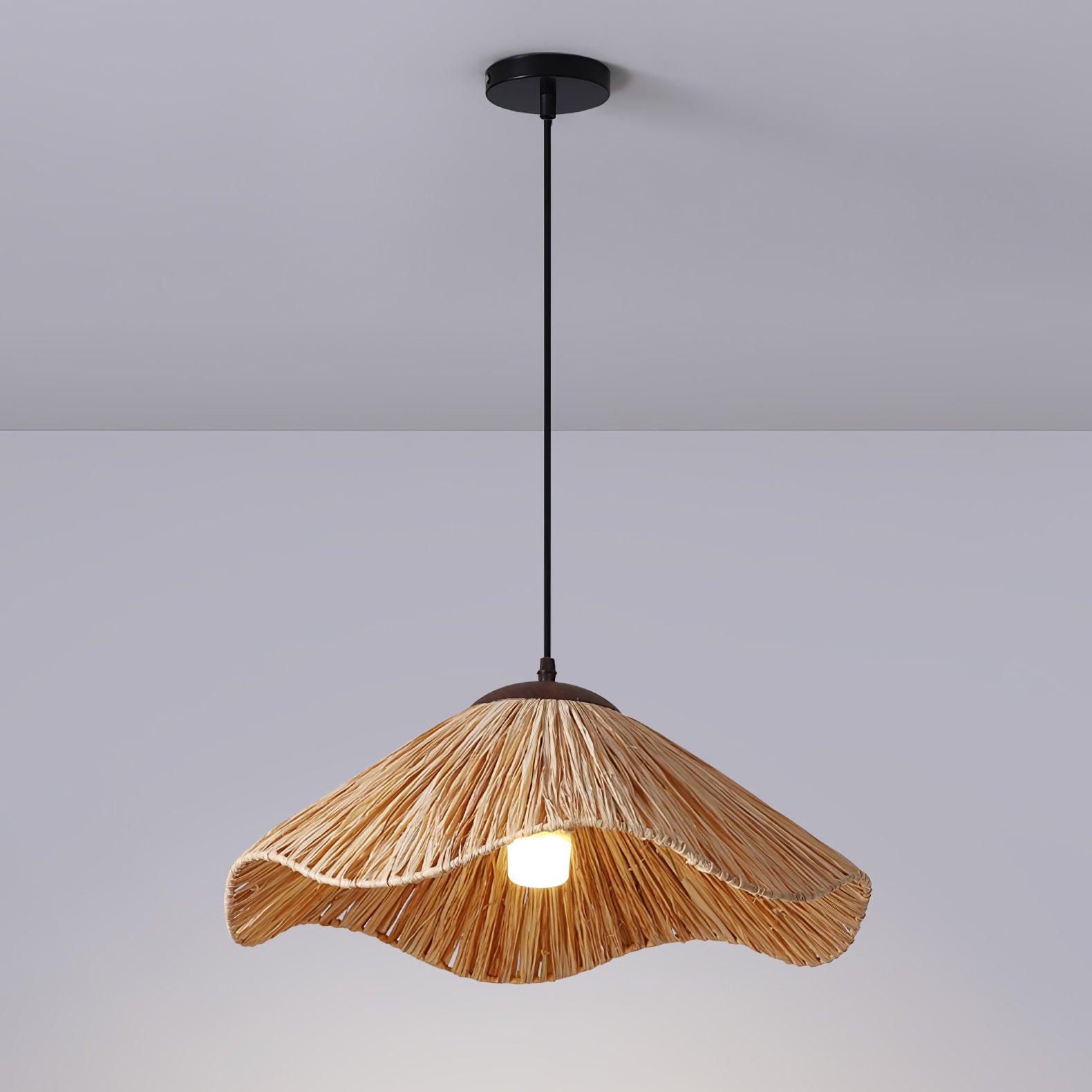 Straw Weaving Pendant Lamp - Lumpaz