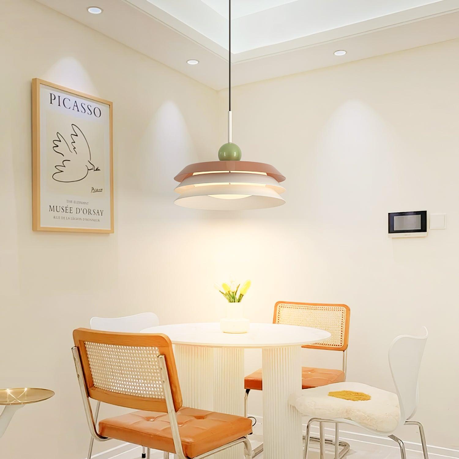 Morandi Layered Pendant Lamp - Lumpaz
