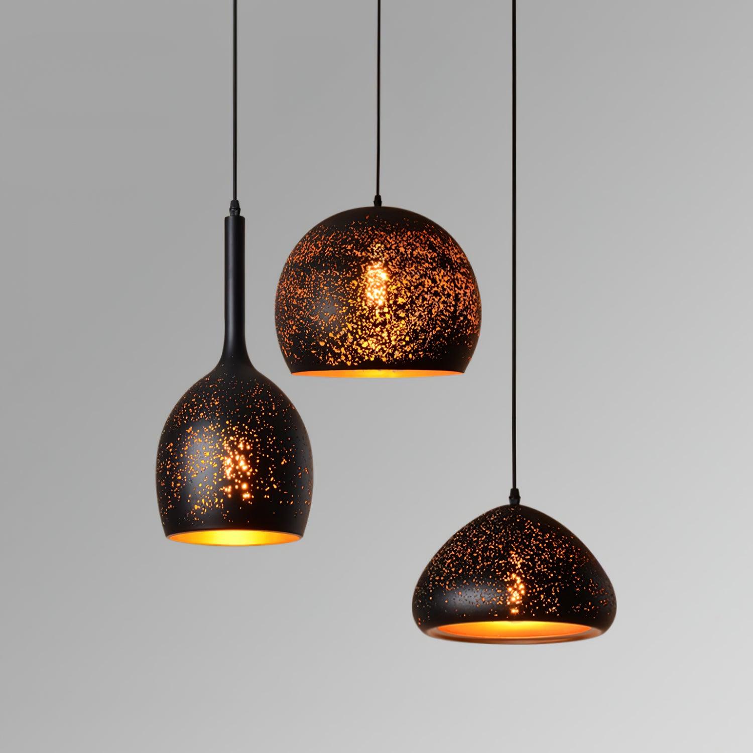 Hollow Industrial Pendant Lamp - Lumpaz