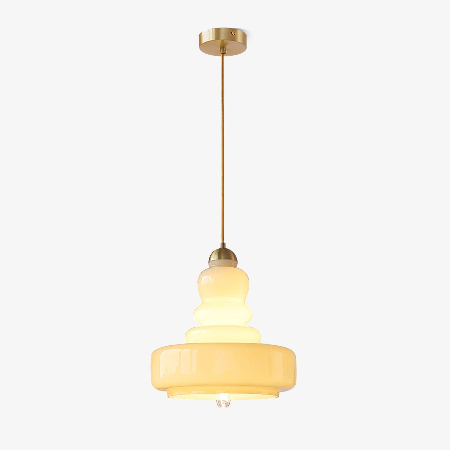 Schoolhouse Glass Pendant Light - Lumpaz