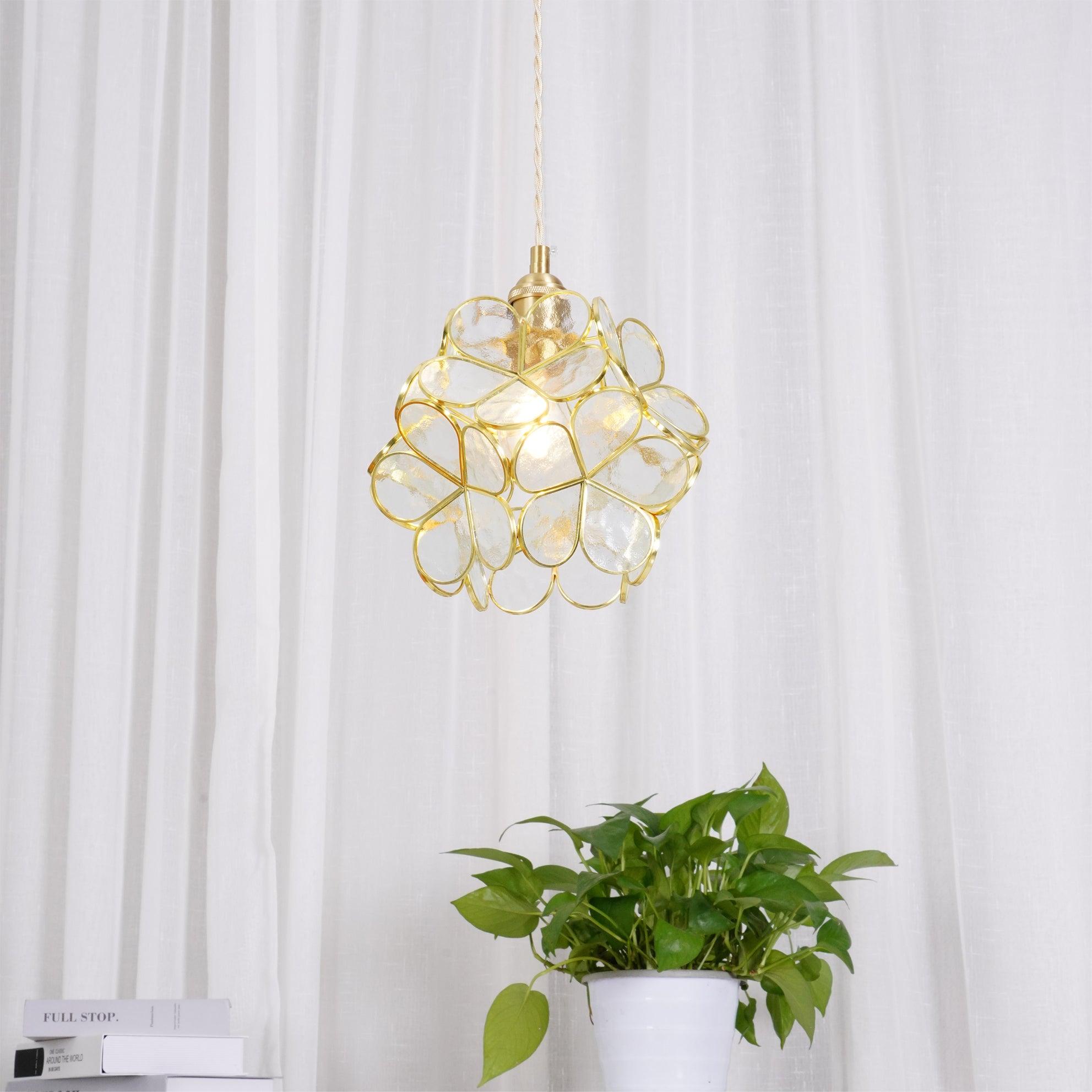 Glass Petal Pendant Light - Lumpaz