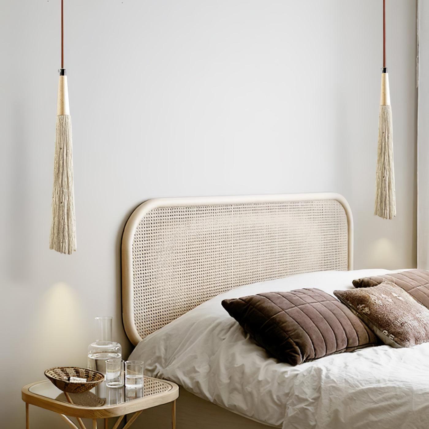 Concrete Pleated Pendant Lamp - Lumpaz