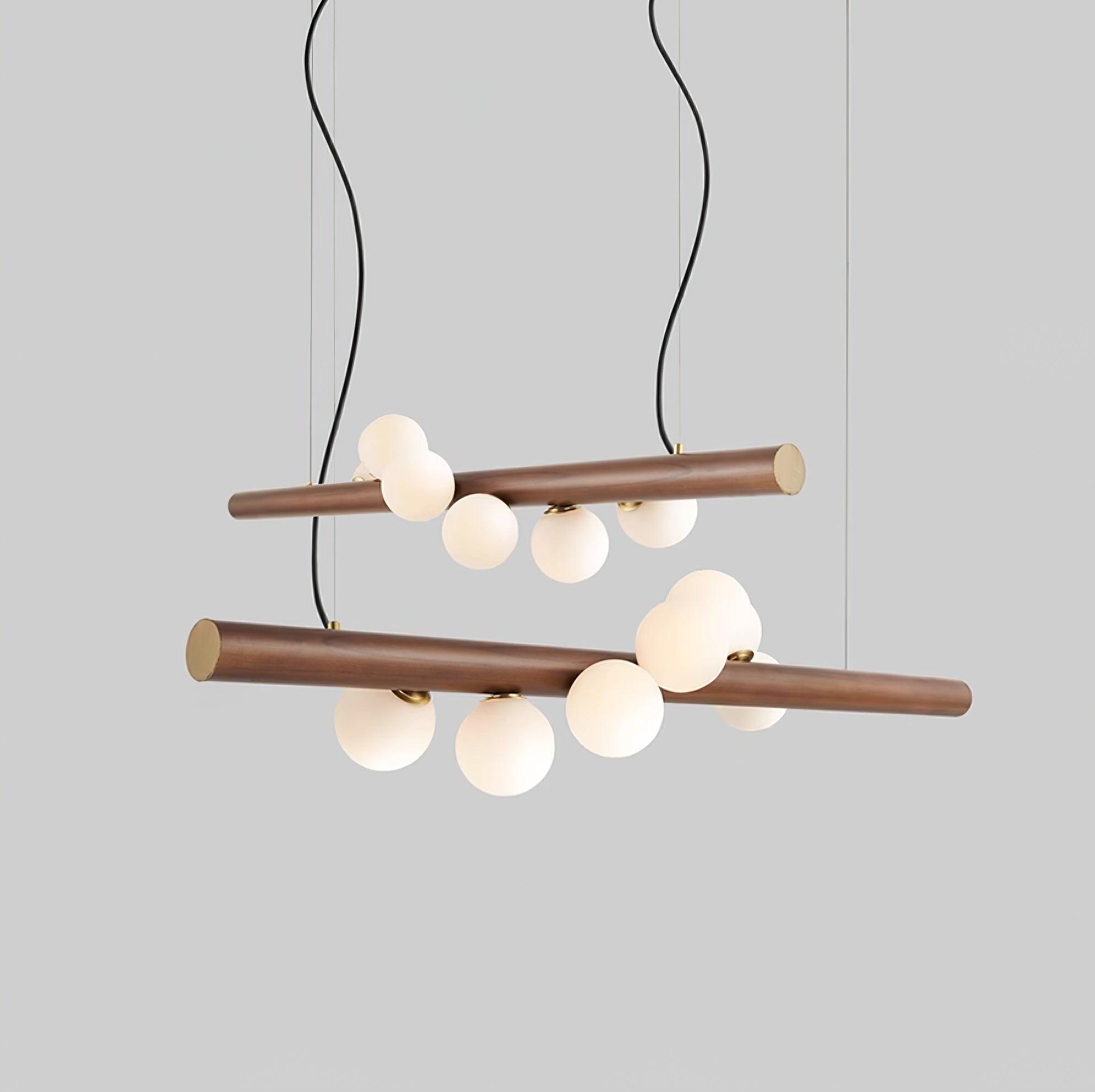 Scandinavian Wooden Pendant Lamp - Lumpaz
