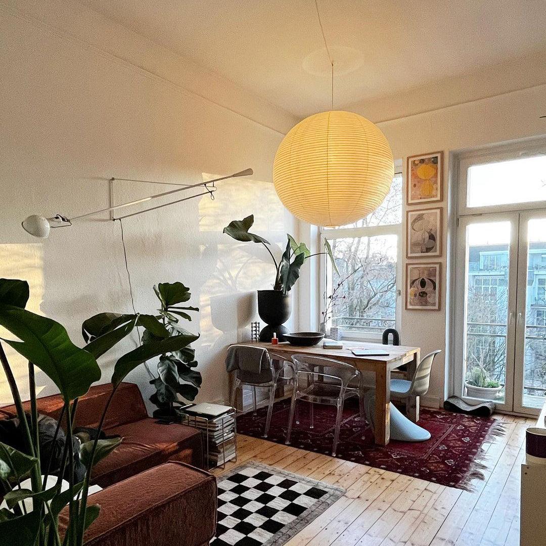 Washi Paper Round Series Pendant Lamp - Lumpaz