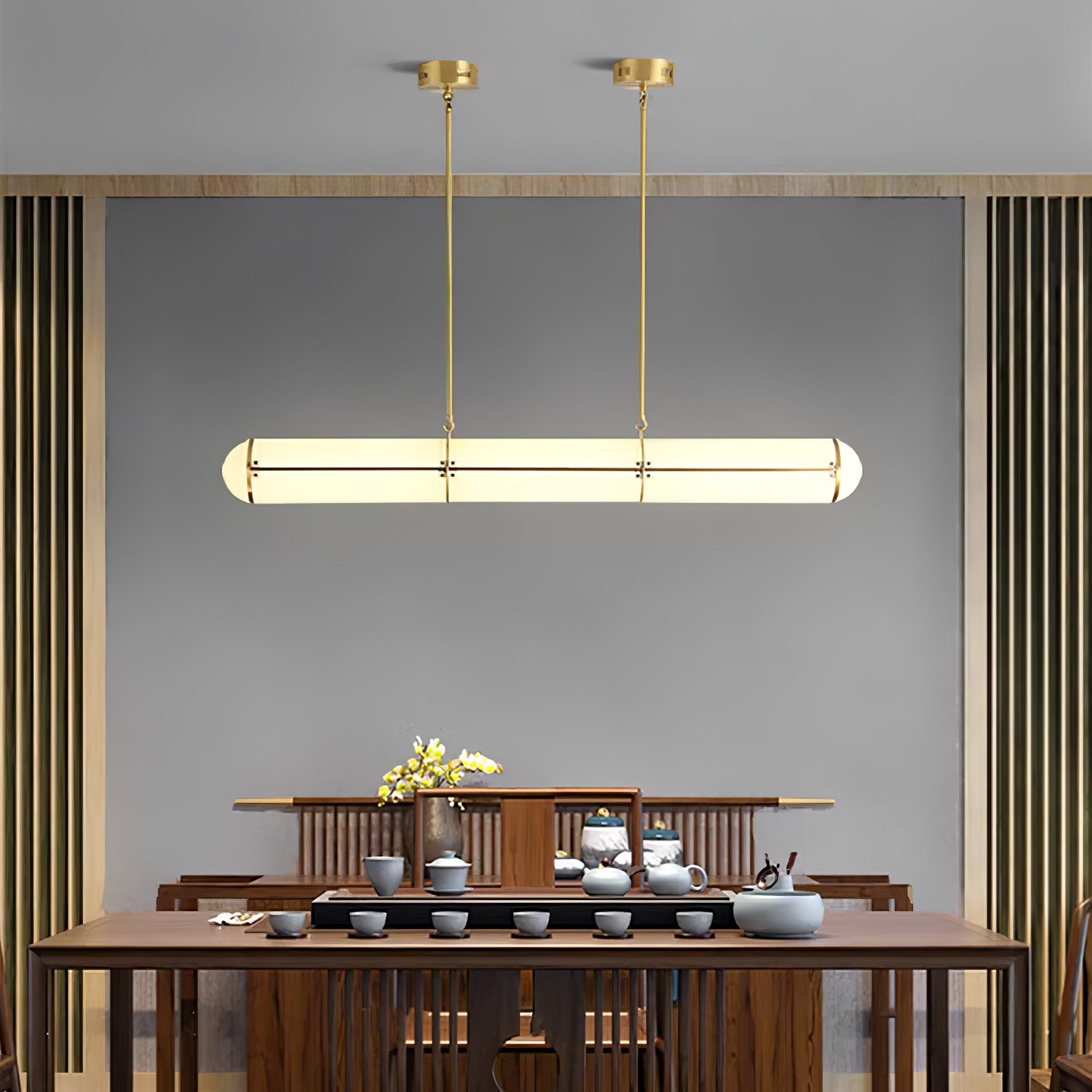 Cylindrical Endless Pendant Light - Lumpaz