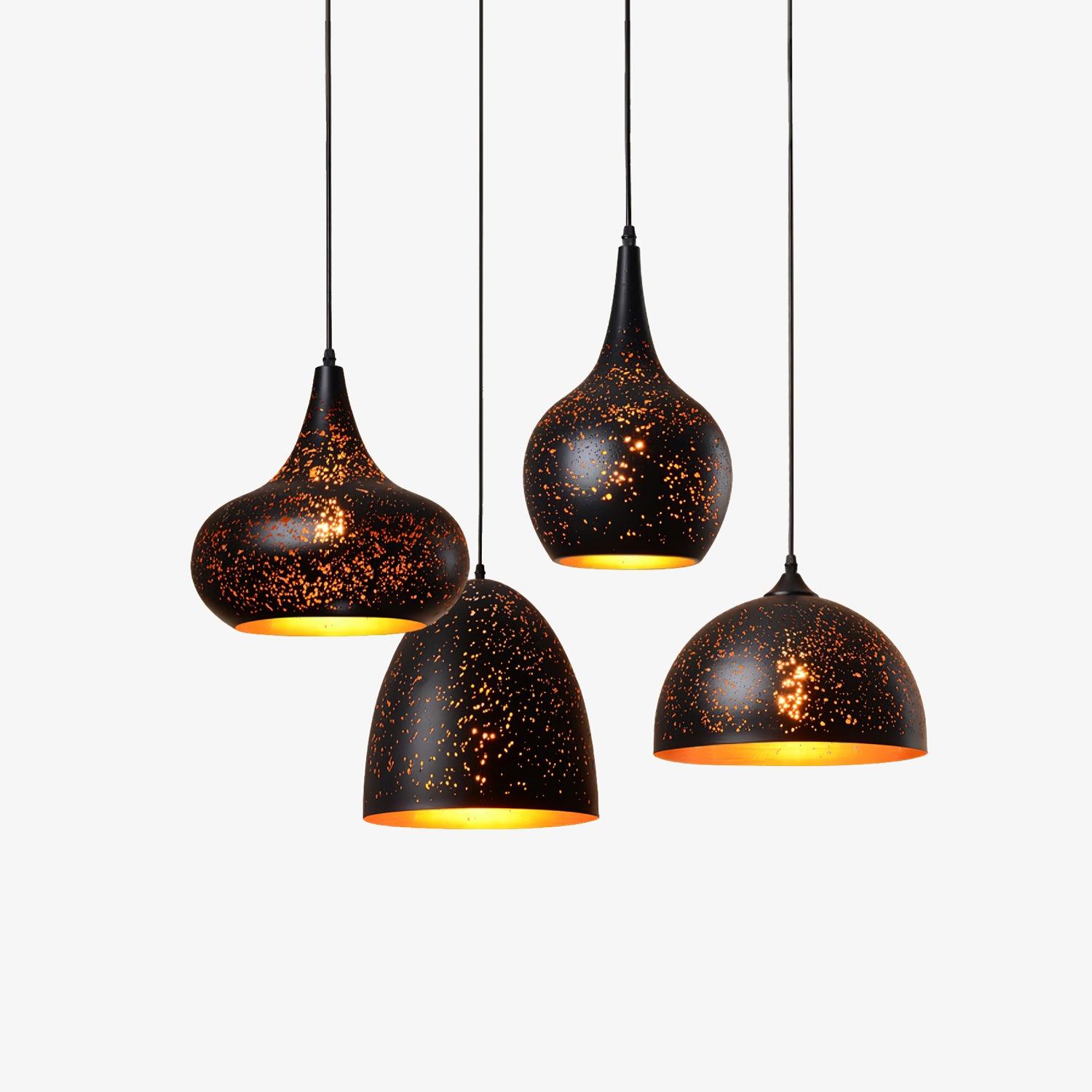 Hollow Industrial Pendant Lamp - Lumpaz