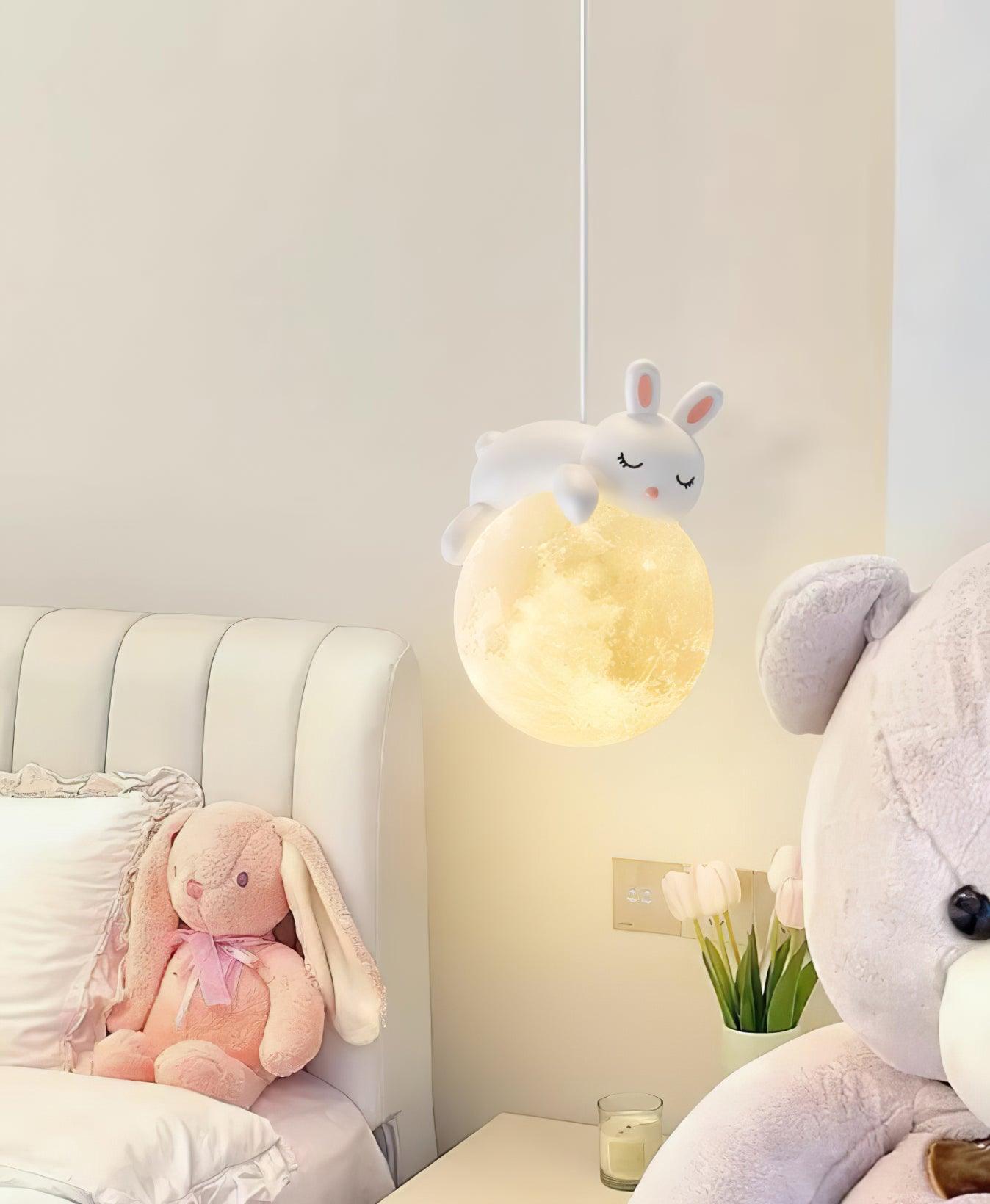 Animal Sleeping Pendant Lamp - Lumpaz
