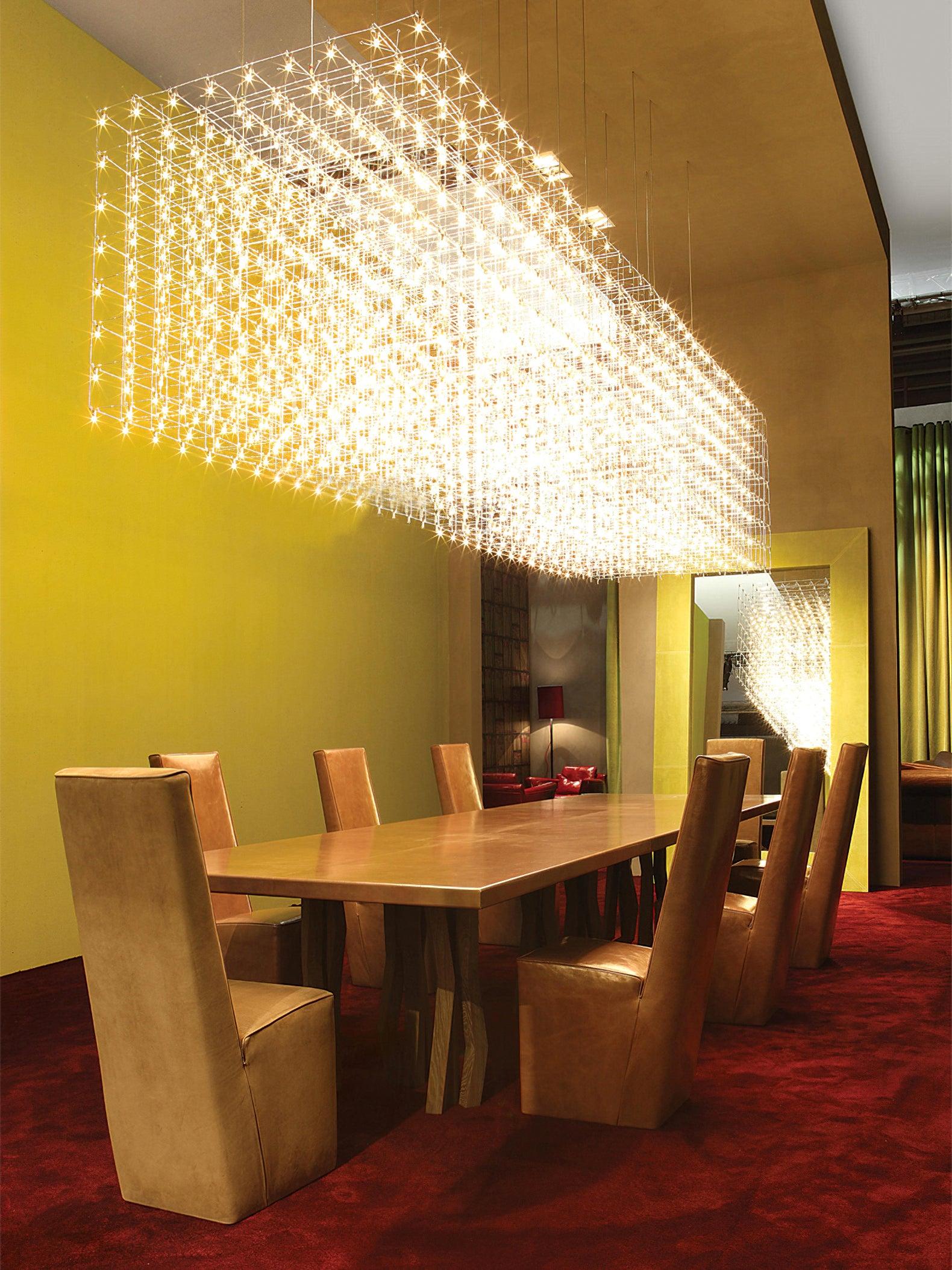 Cosmic Cube Led Pendant Light - Lumpaz