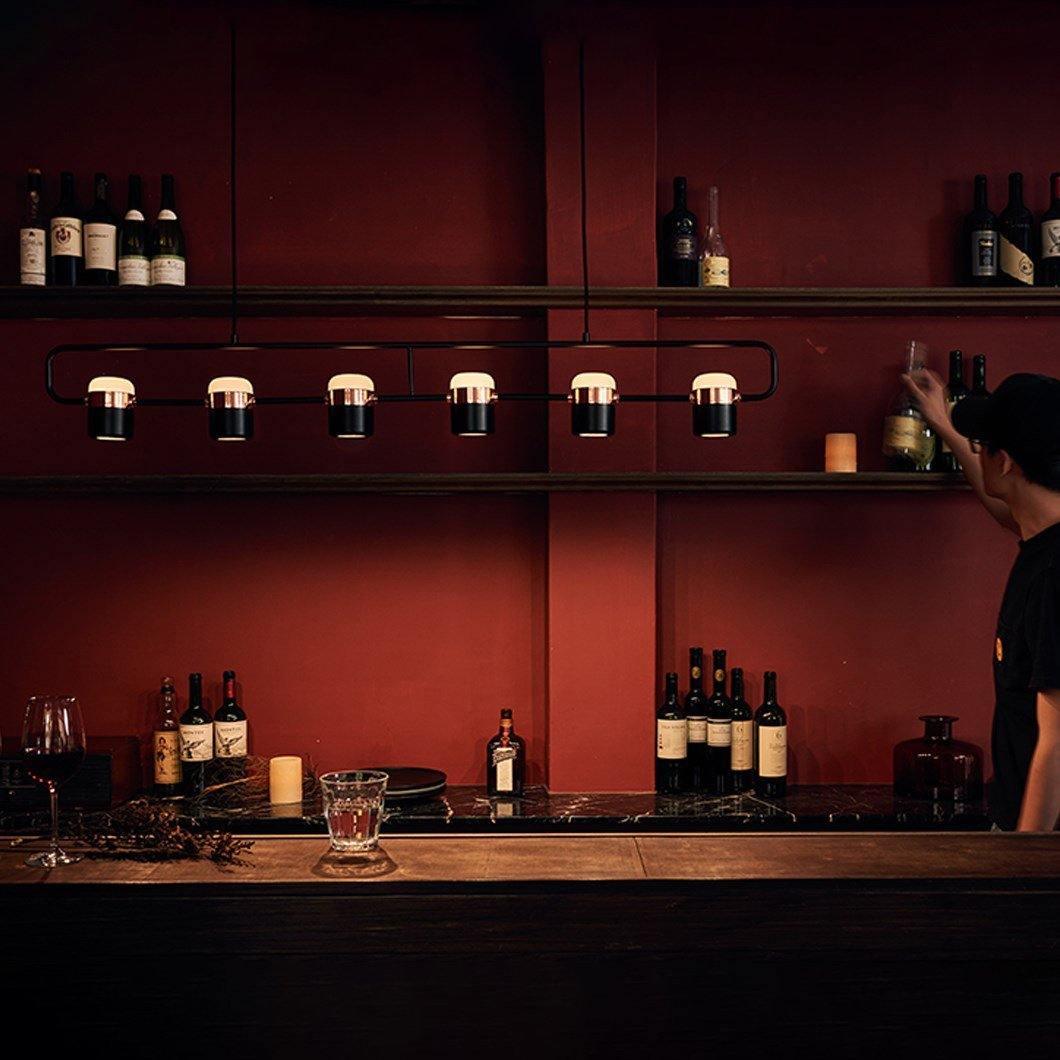 Adjustable Glass Pendant Light - Lumpaz