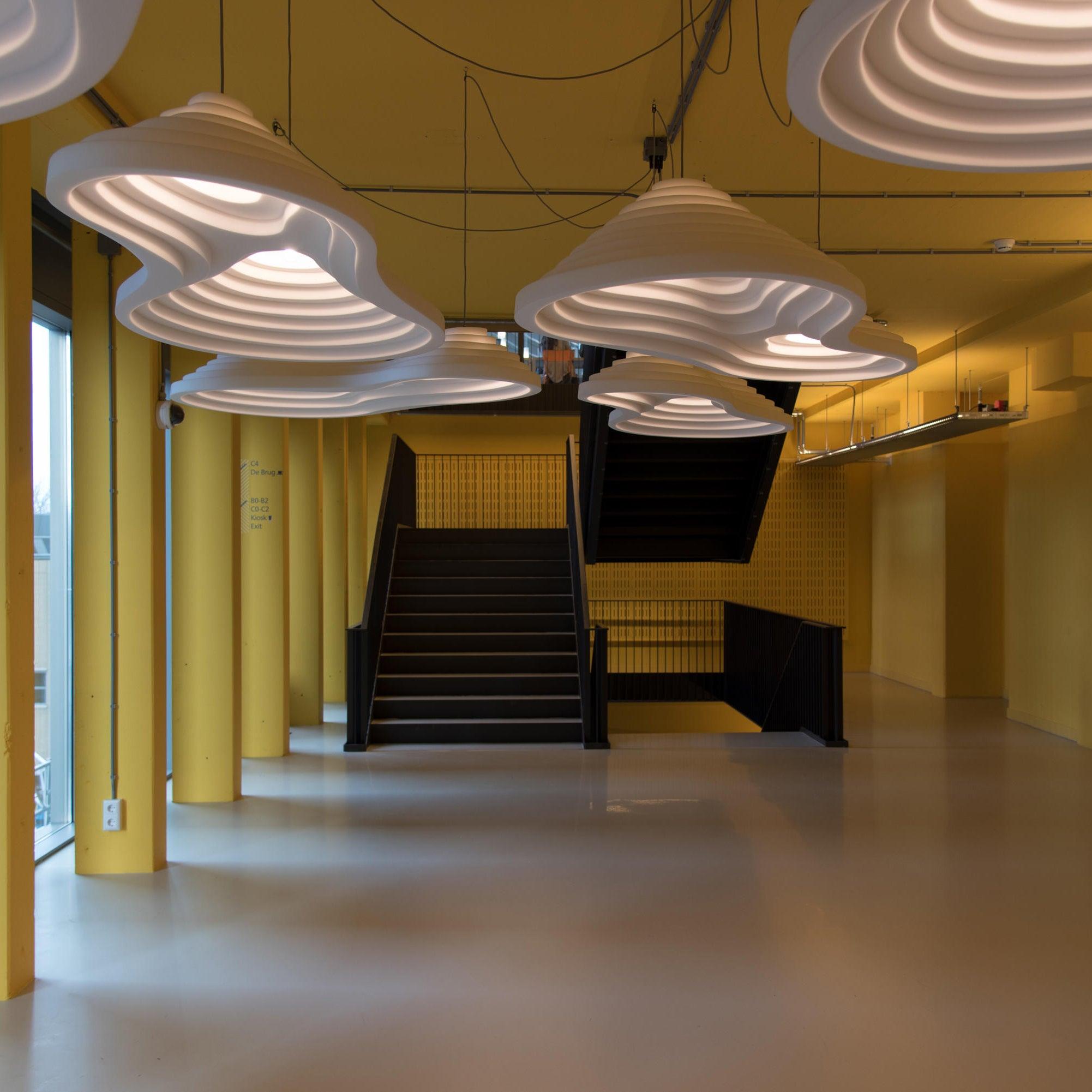 Rice Field Acoustic Pendant Lamp - Lumpaz
