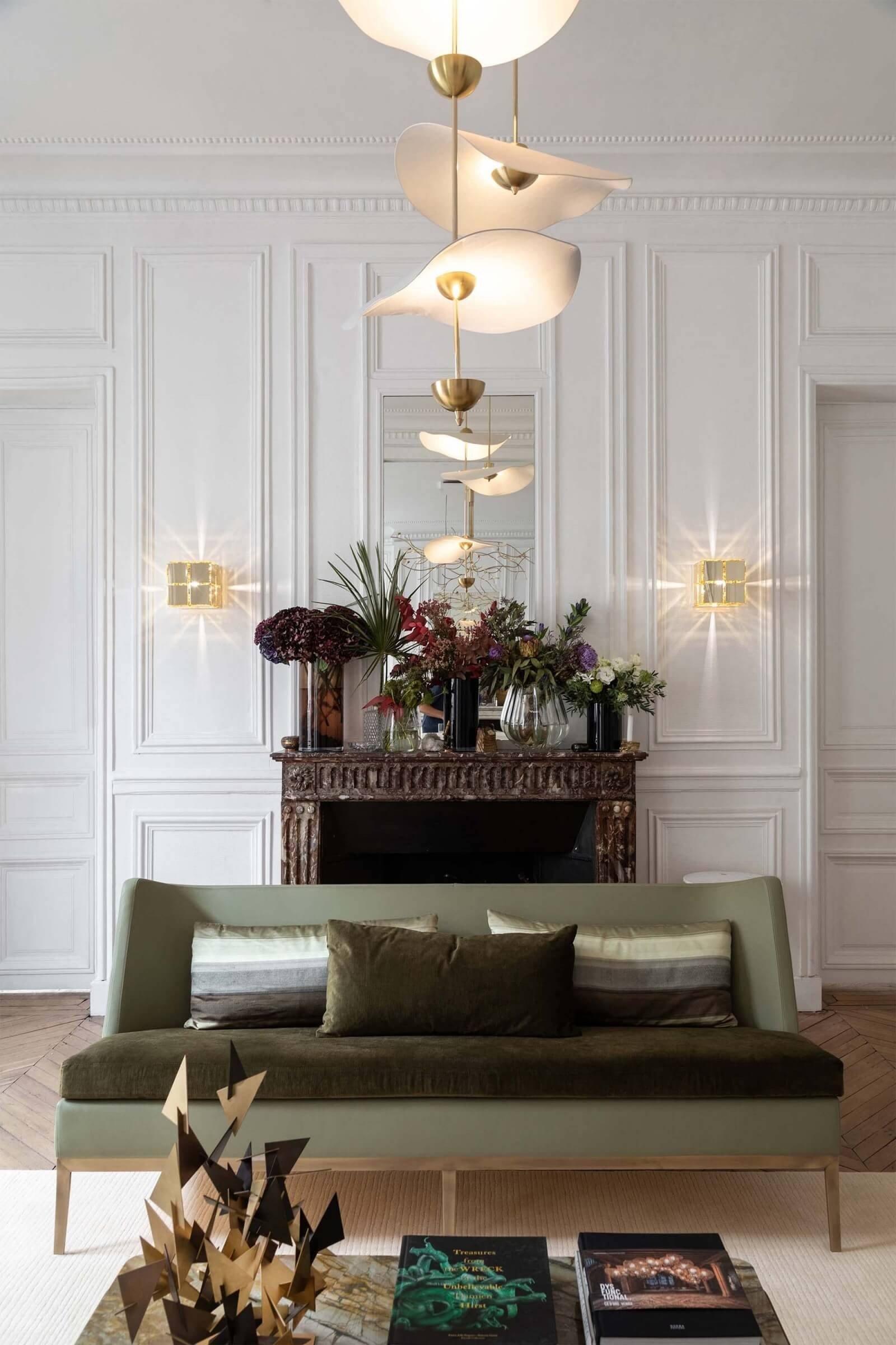 Envolee Double Biscuit Pendant Light - Lumpaz