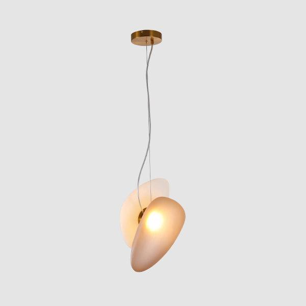 Translucent Frosted Glass Pendant Light - Lumpaz