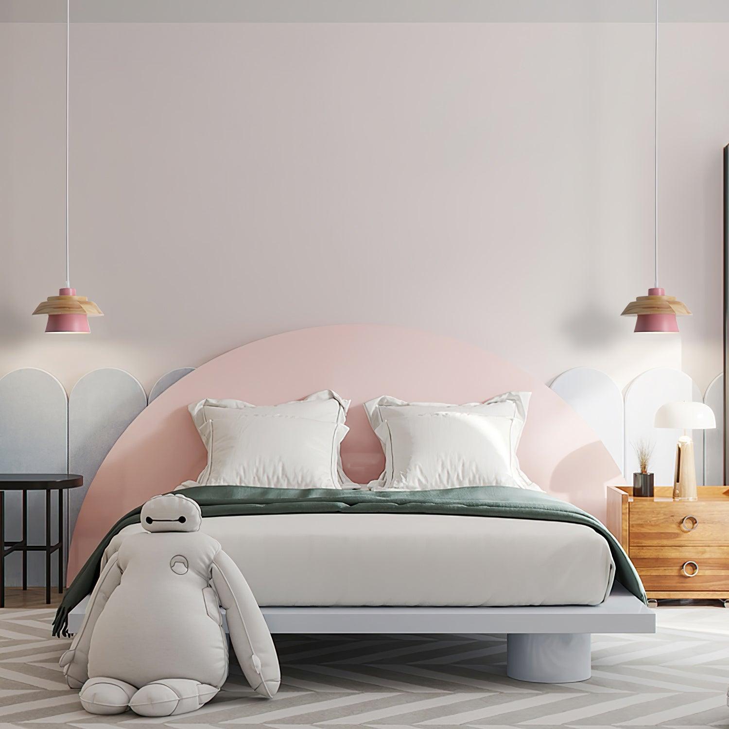 Stone Wood Pendant Lamp - Lumpaz