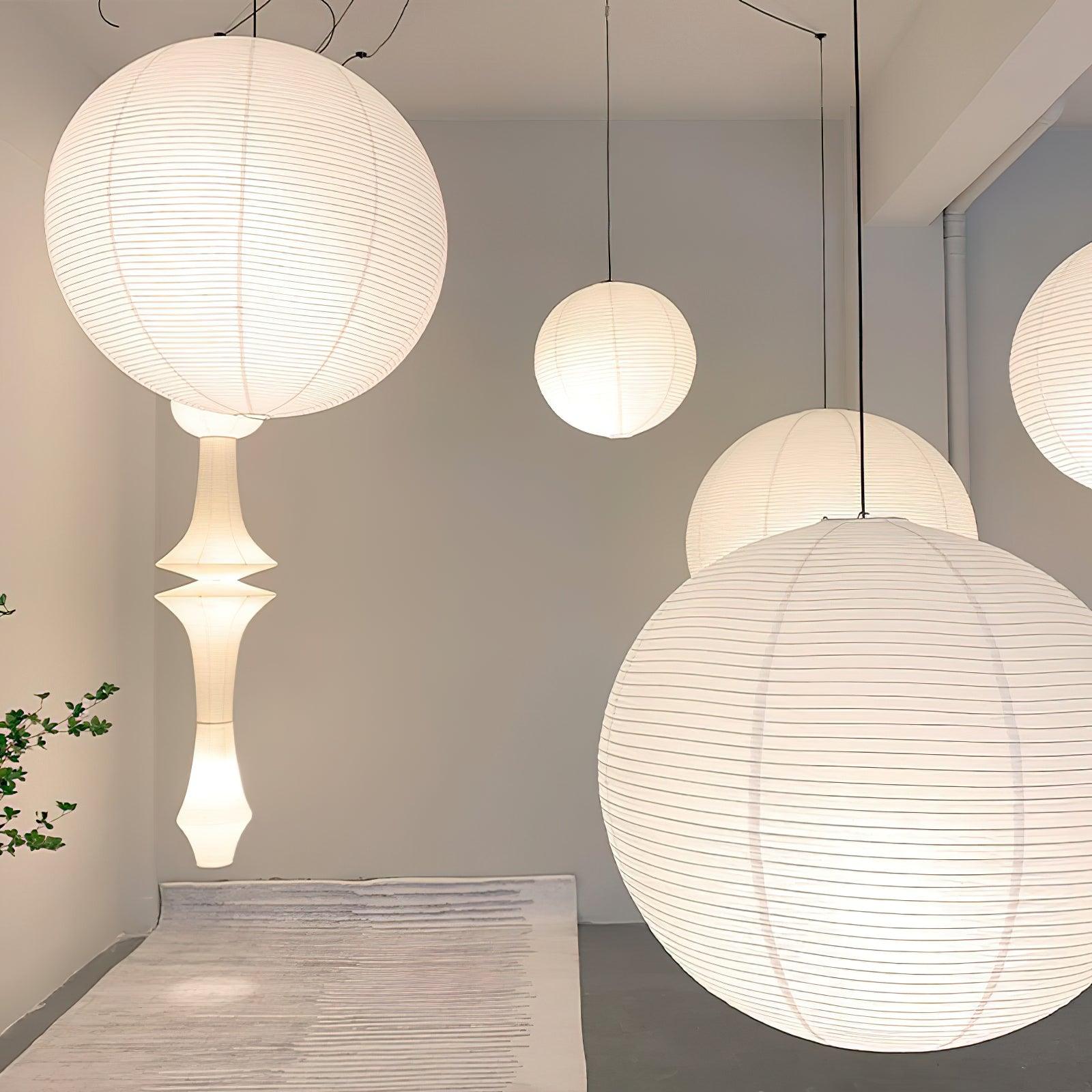 Akari A Pendant Swag Light - Lumpaz