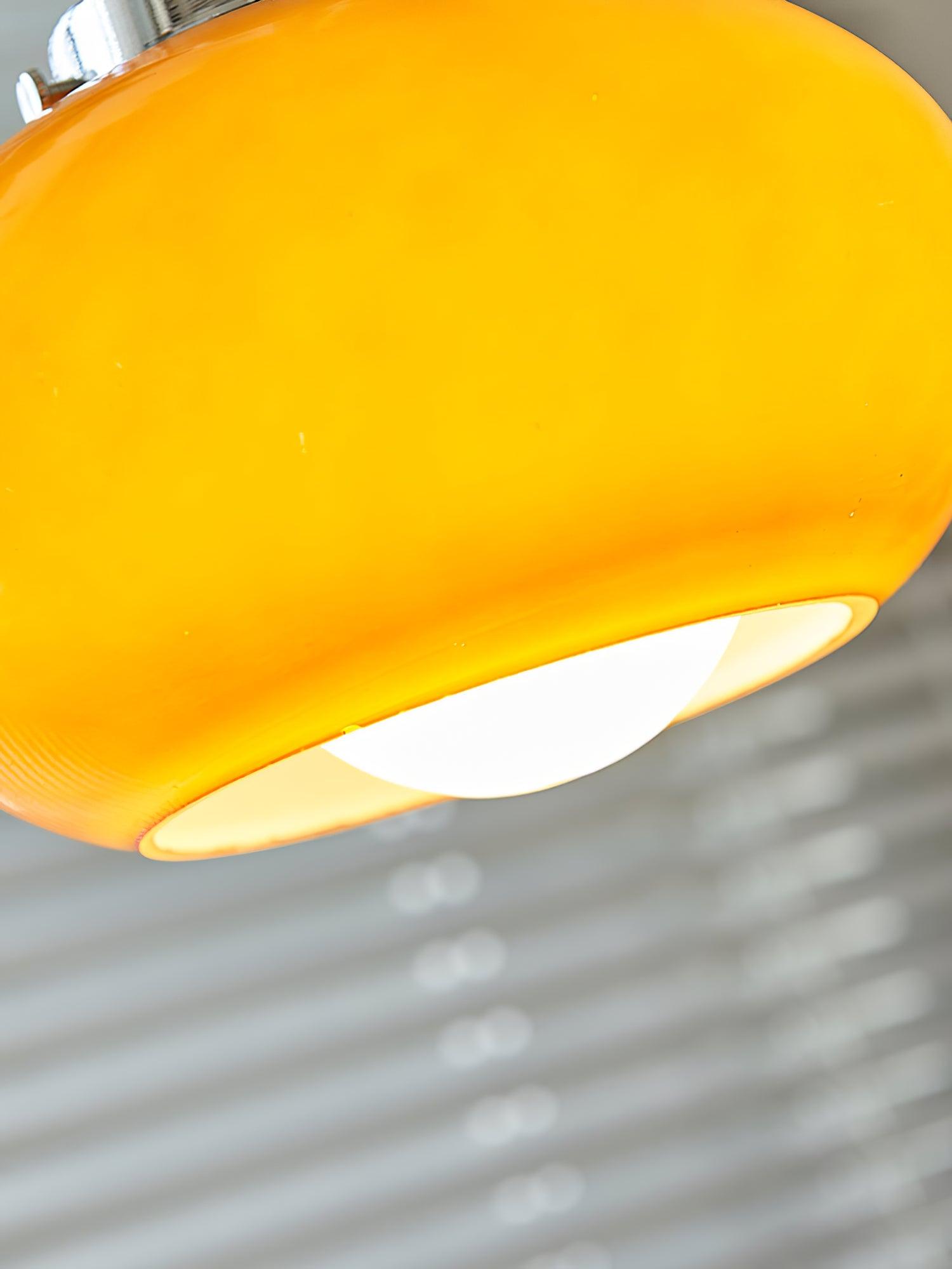 Oval Persimmon Pendant Light - Lumpaz