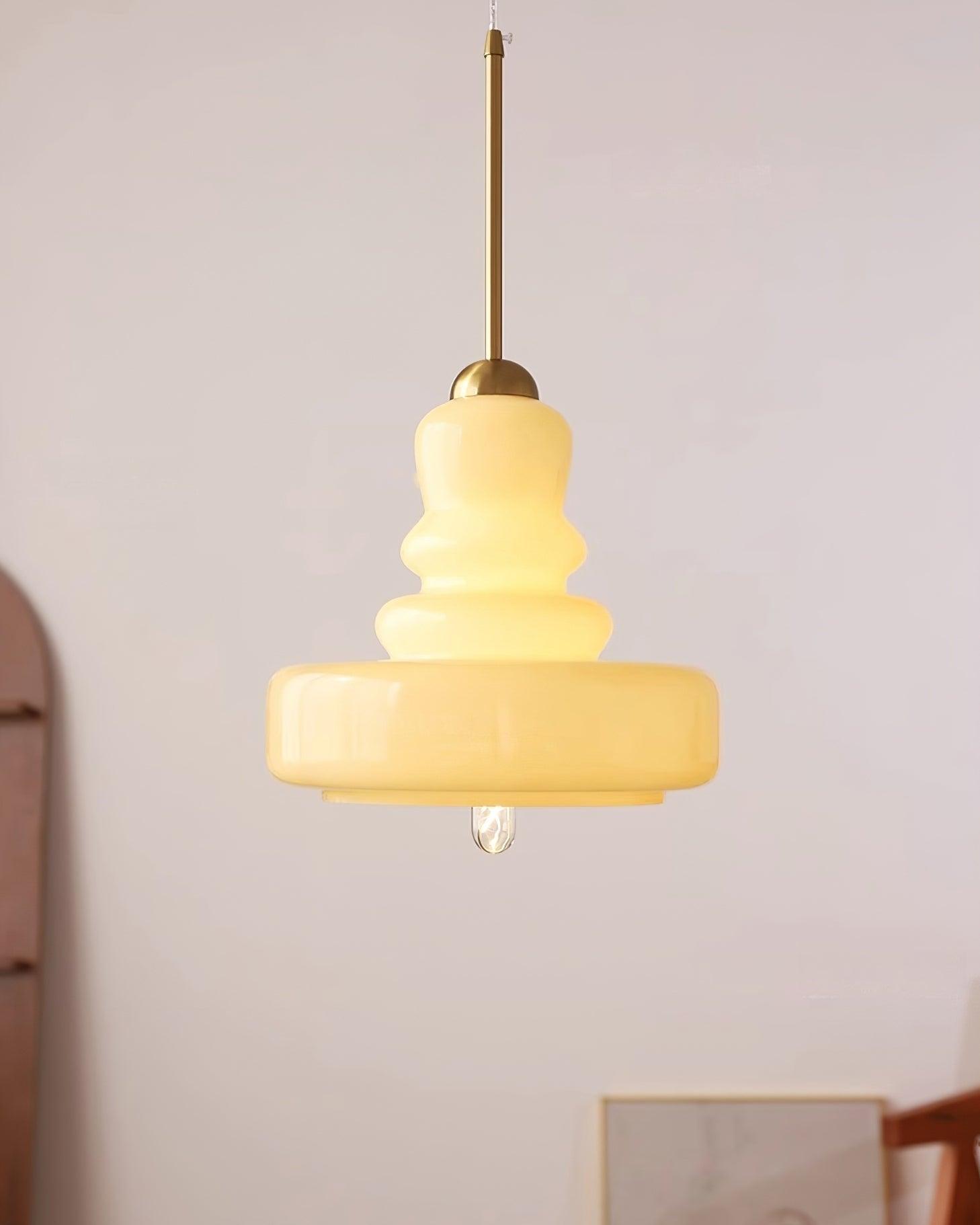 Schoolhouse Glass Pendant Light - Lumpaz