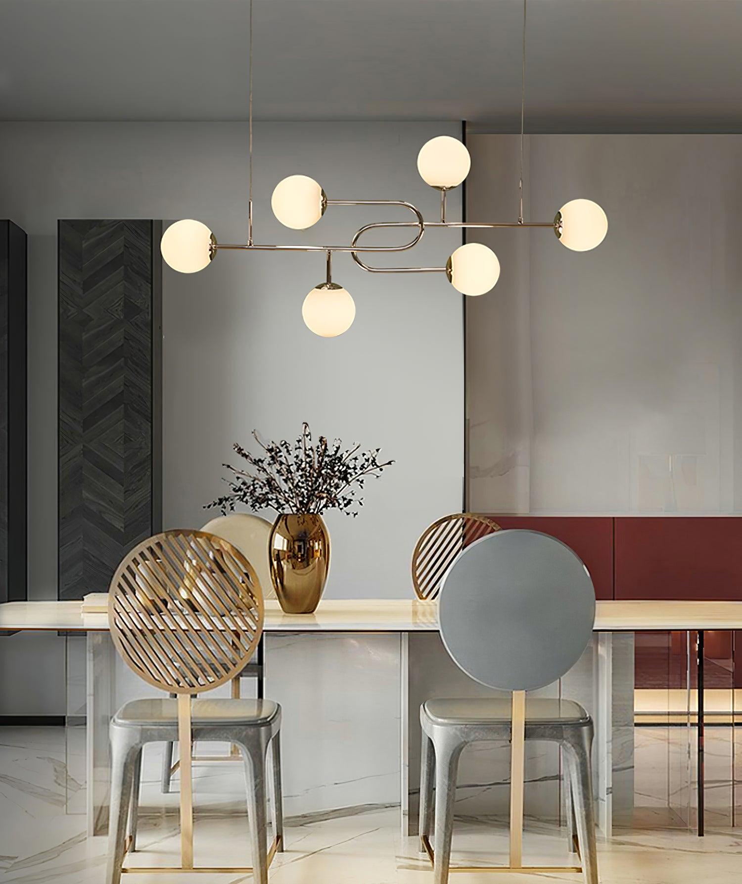 Arc Globe Escalante Chandelier - Lumpaz
