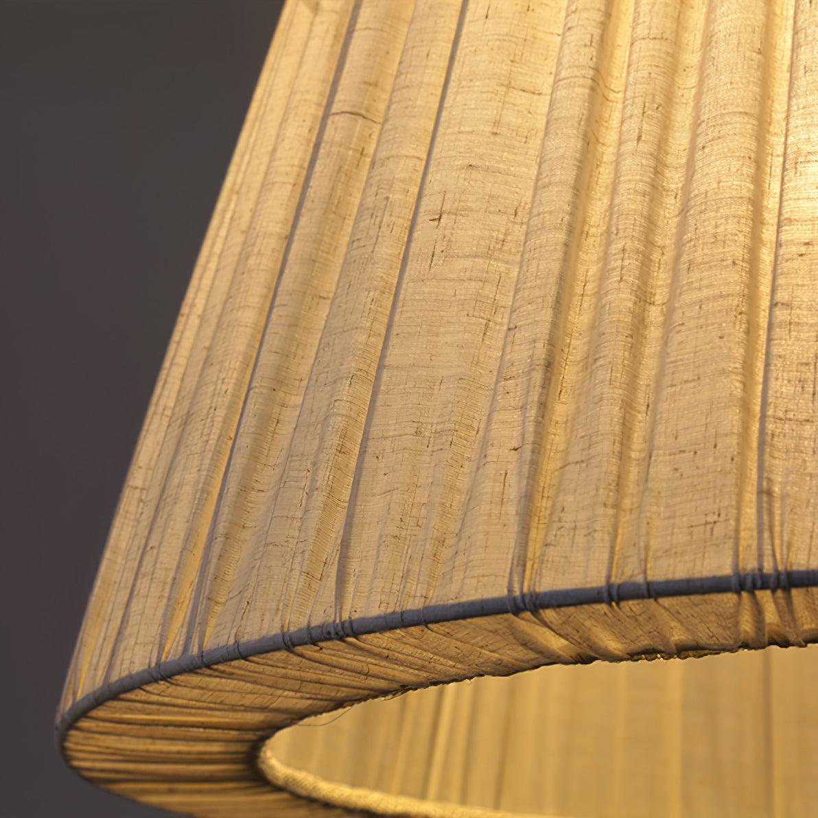 Textile Taper Pendant Lamp - Lumpaz