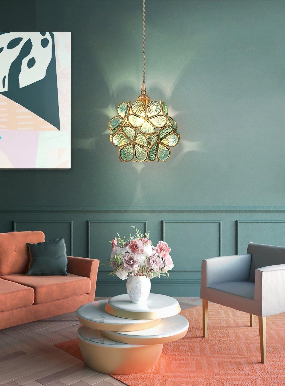 Glass Petal Pendant Light - Lumpaz