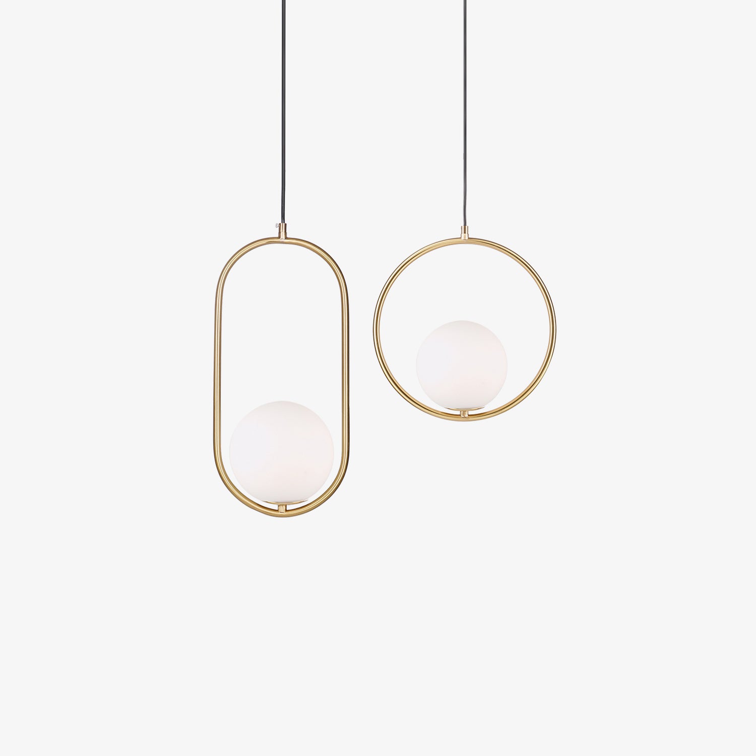 Mila Brass Pendant Light - Lumpaz