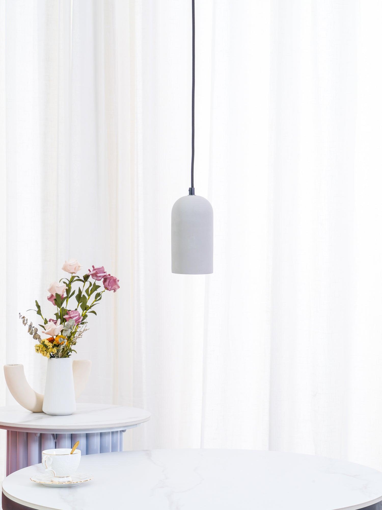 U Concrete Pendant Lamp - Lumpaz