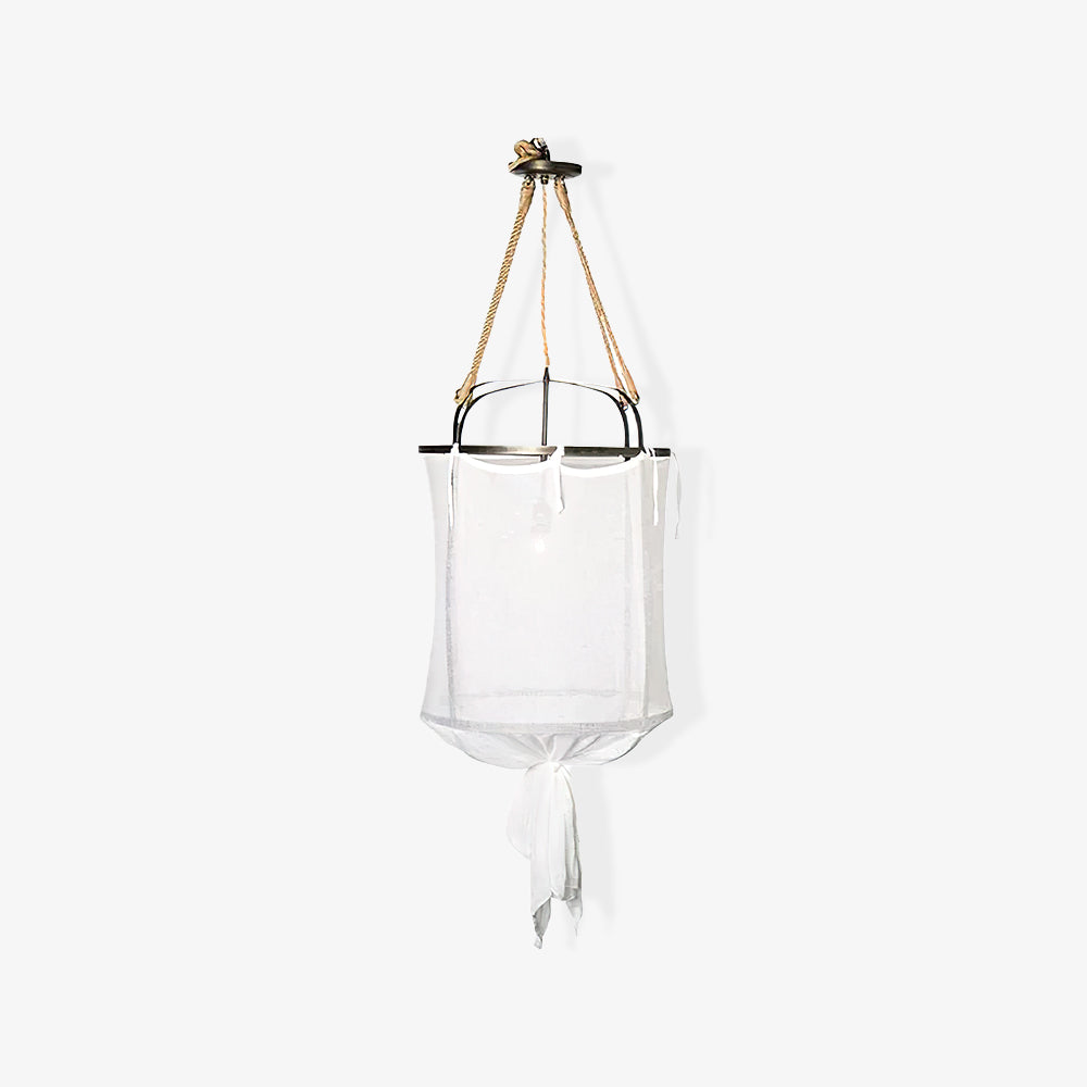 Provence Linen Pendant Light - Lumpaz