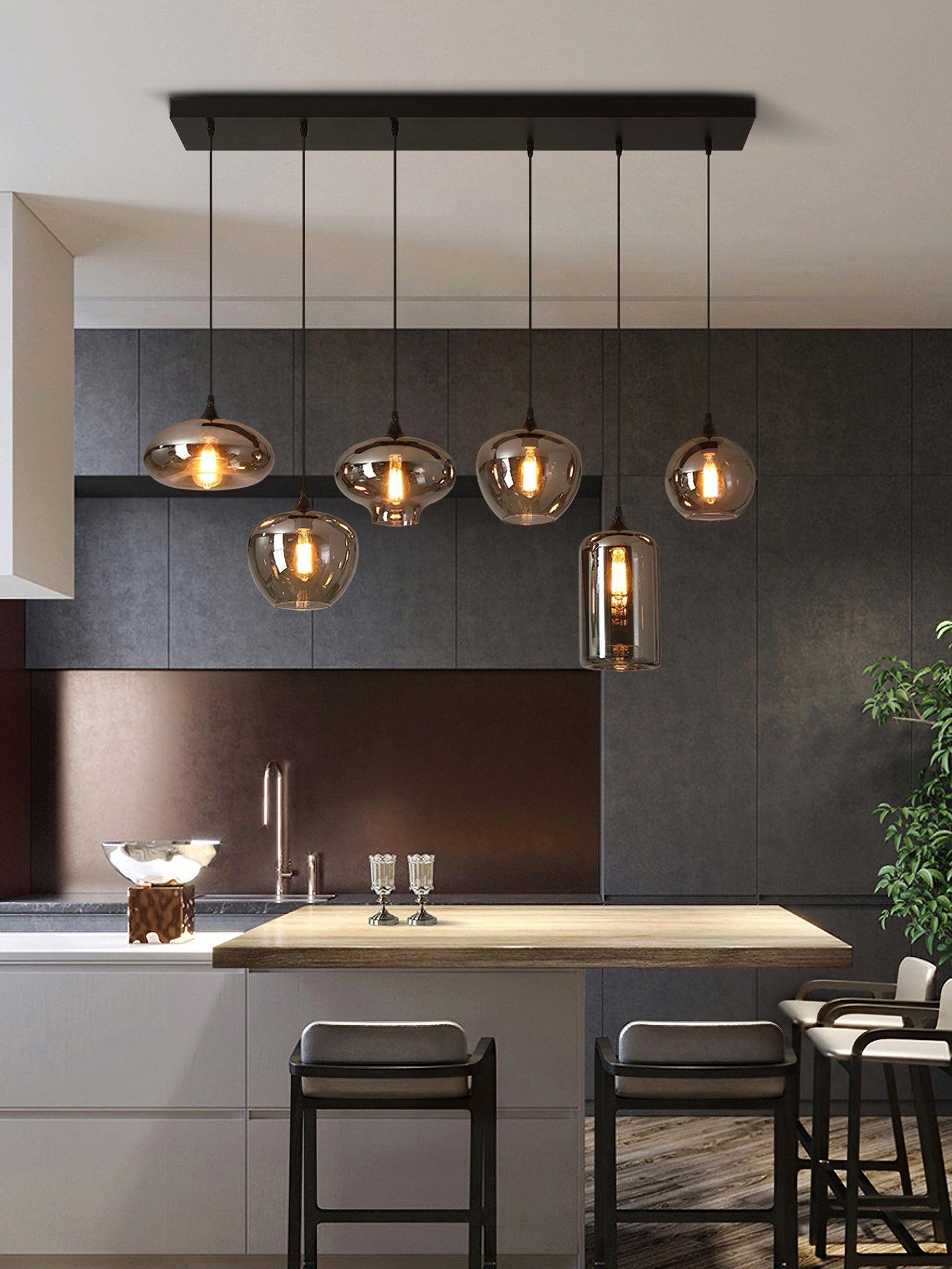 Bottle Glass Pendant Light - Lumpaz