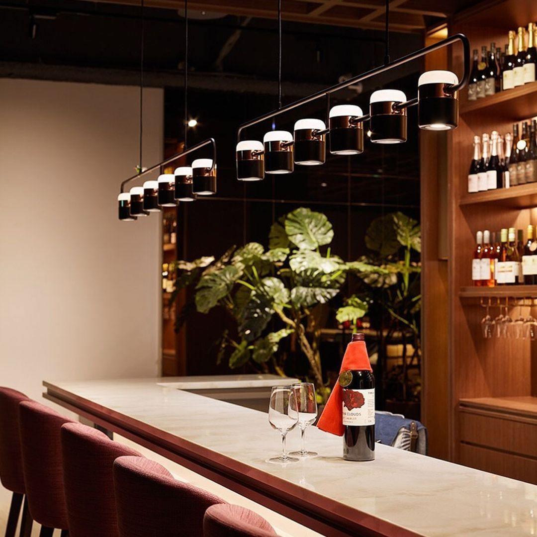 Adjustable Glass Pendant Light - Lumpaz