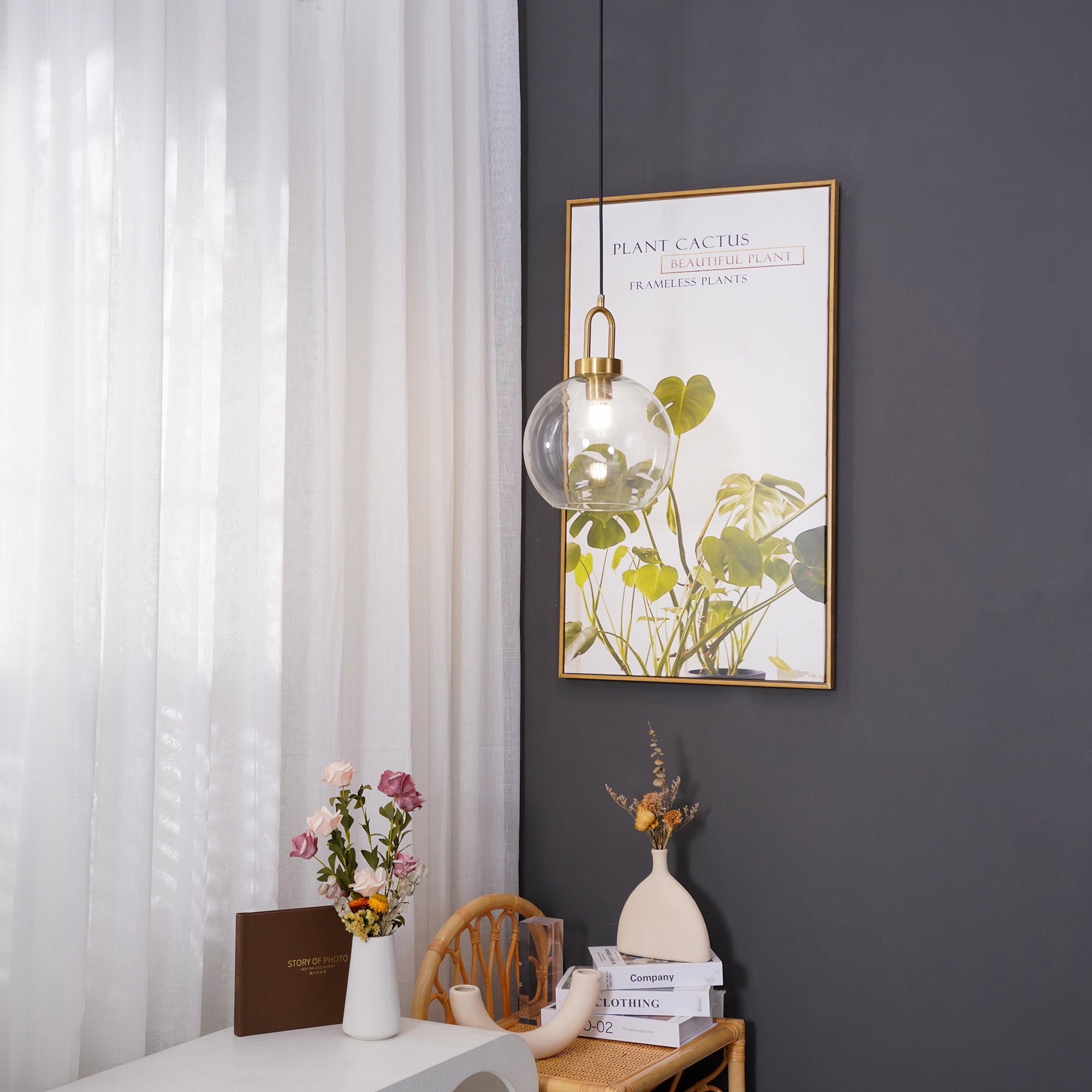 Glass Pendant Light - Lumpaz