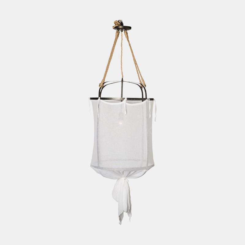 Provence Linen Pendant Light - Lumpaz