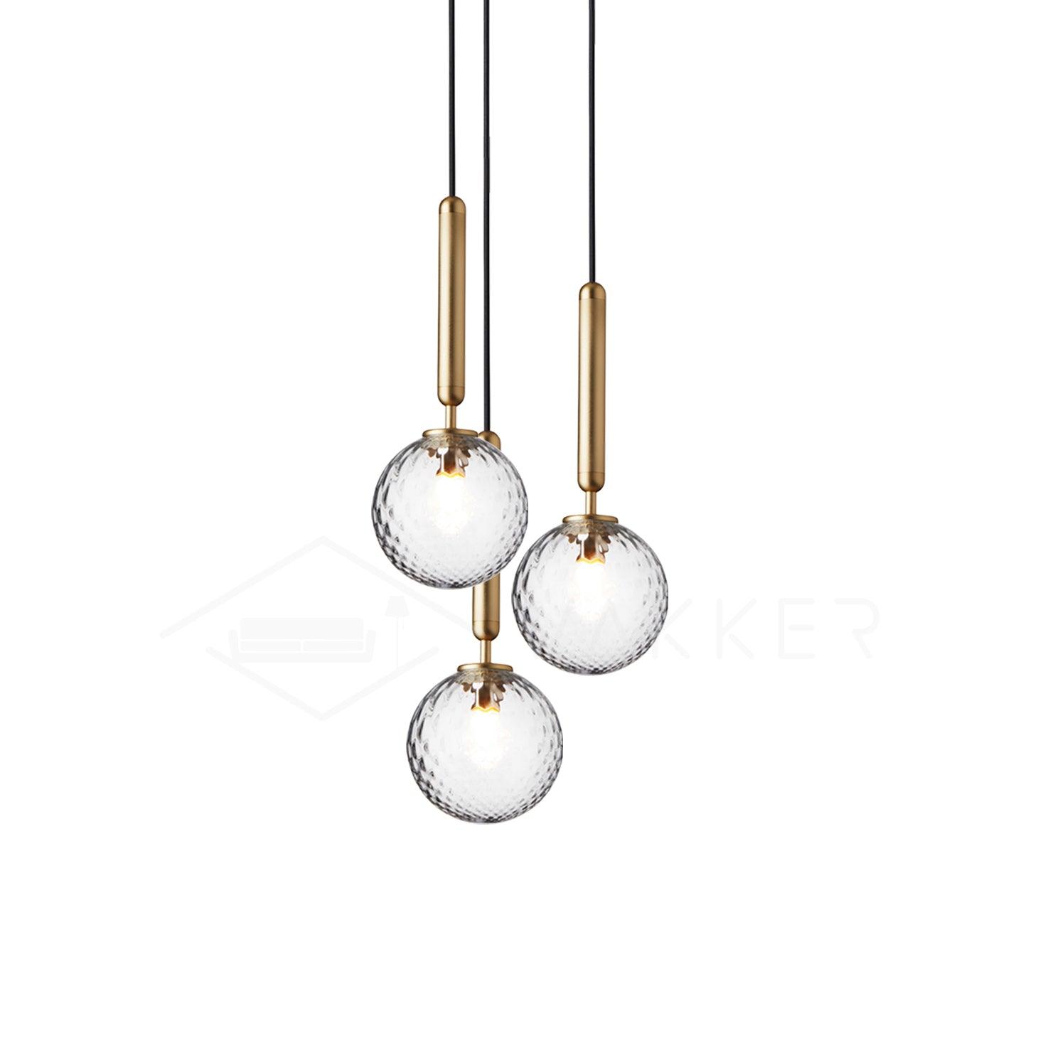 Miira Brass Pendant Light - Lumpaz