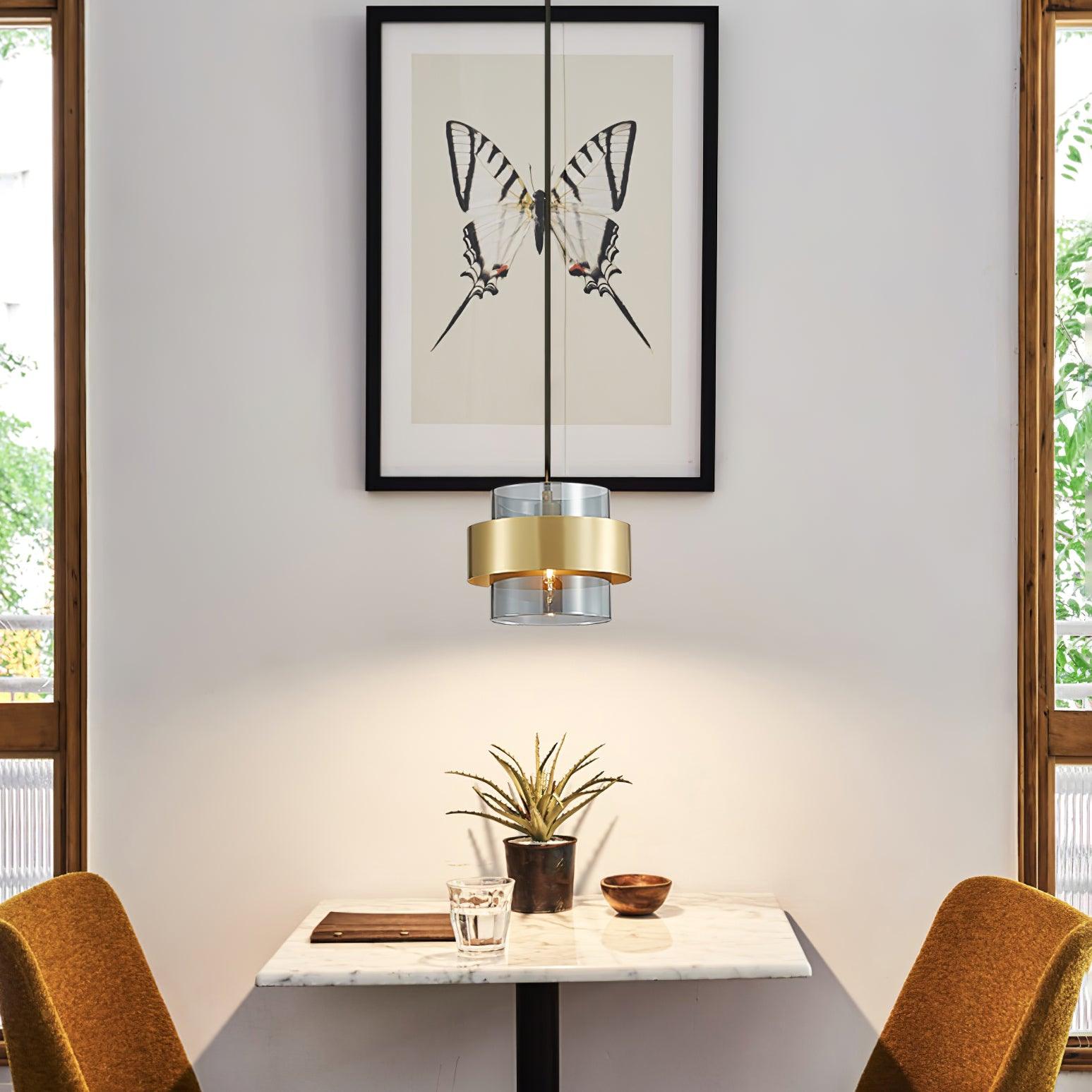 Cylinder Down Pendant Lamp - Lumpaz