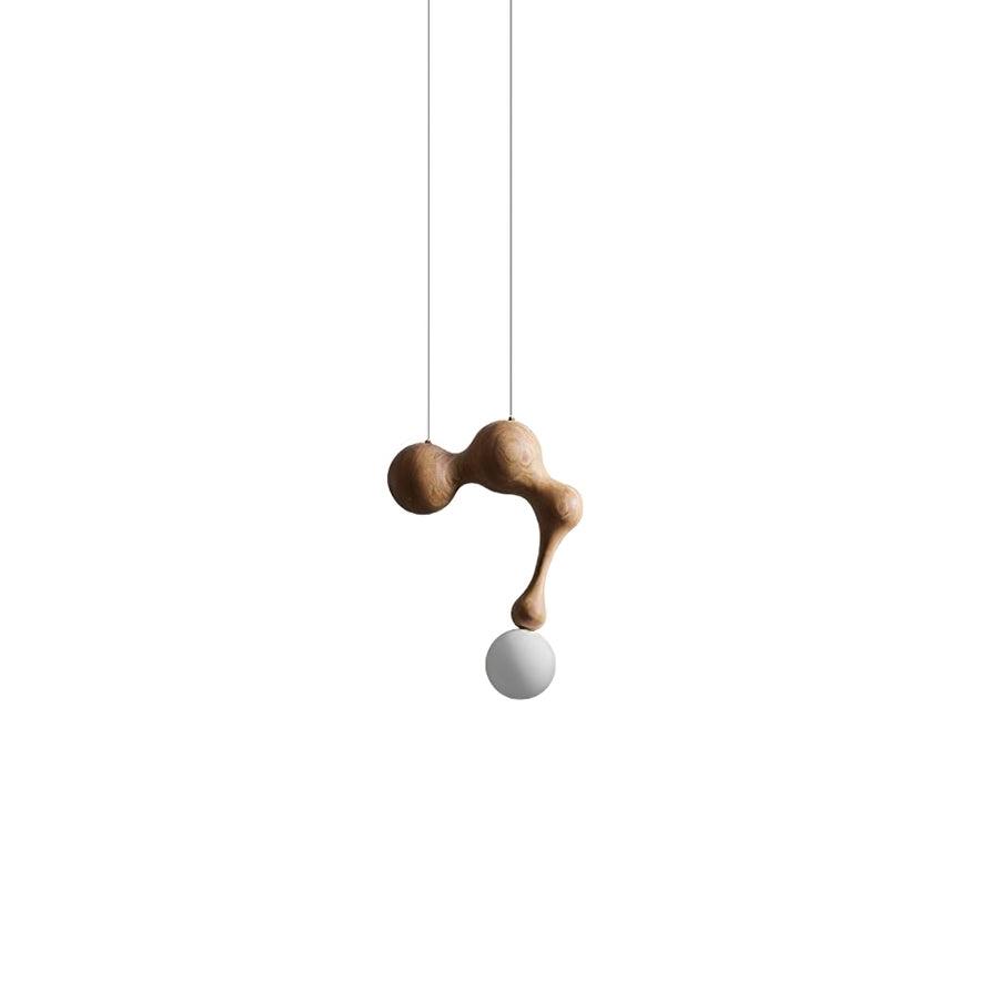 Jenna Wooden Pendant Lamp - Lumpaz