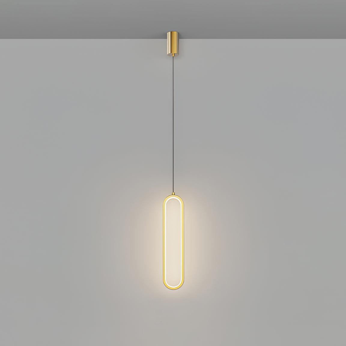 Long Oval LED Pendant Lamp - Lumpaz
