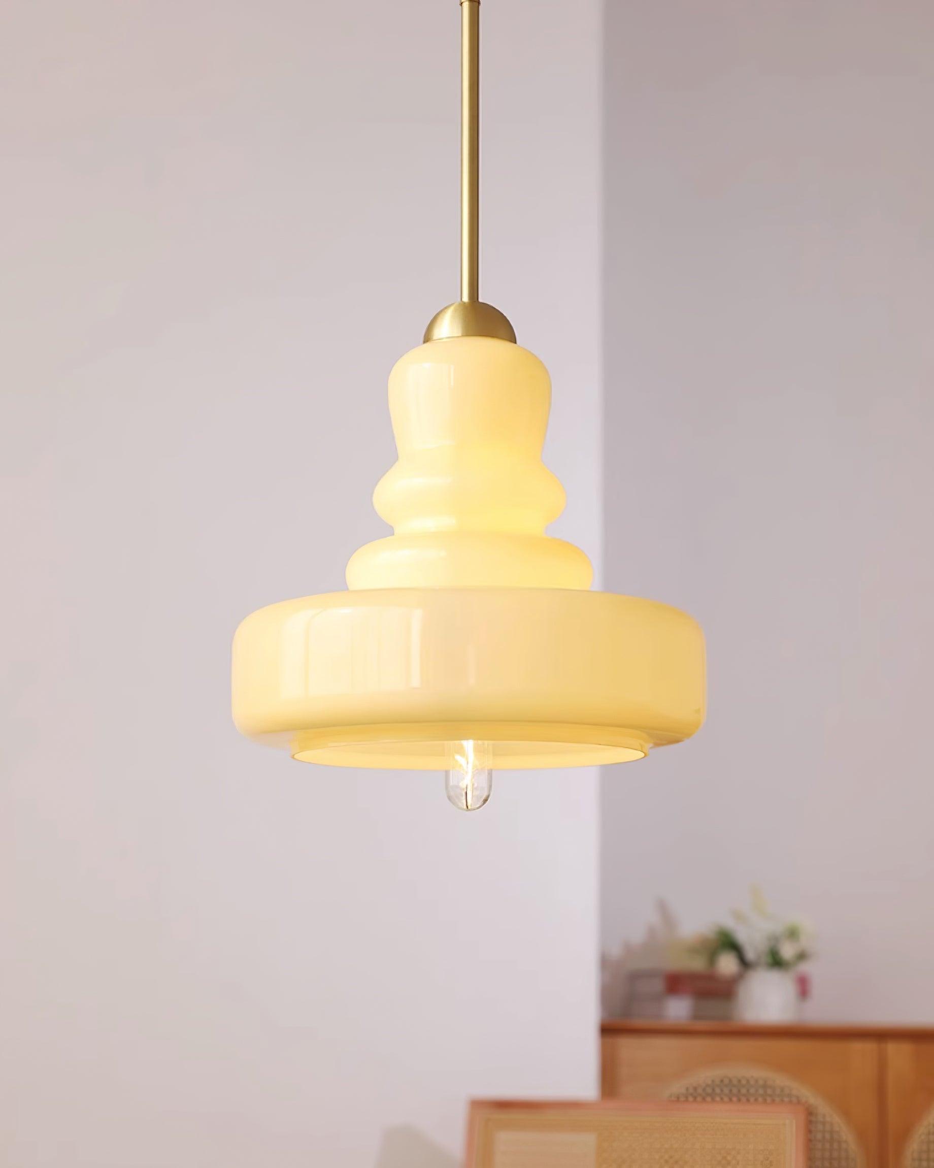 Schoolhouse Glass Pendant Light - Lumpaz