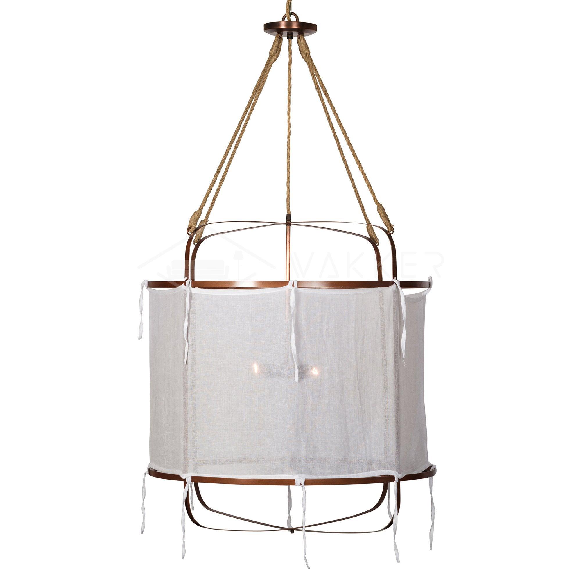 Provence Linen Pendant Light - Lumpaz