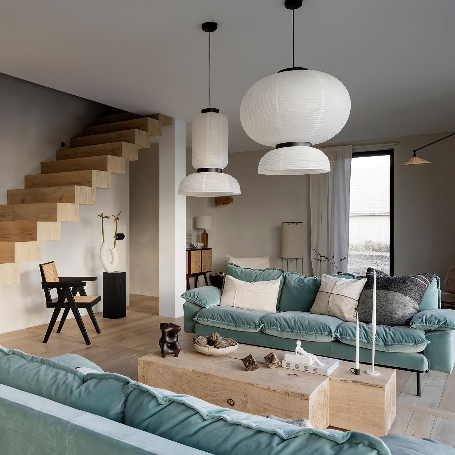 Rice Paper Lantern Pendant lamp - Lumpaz