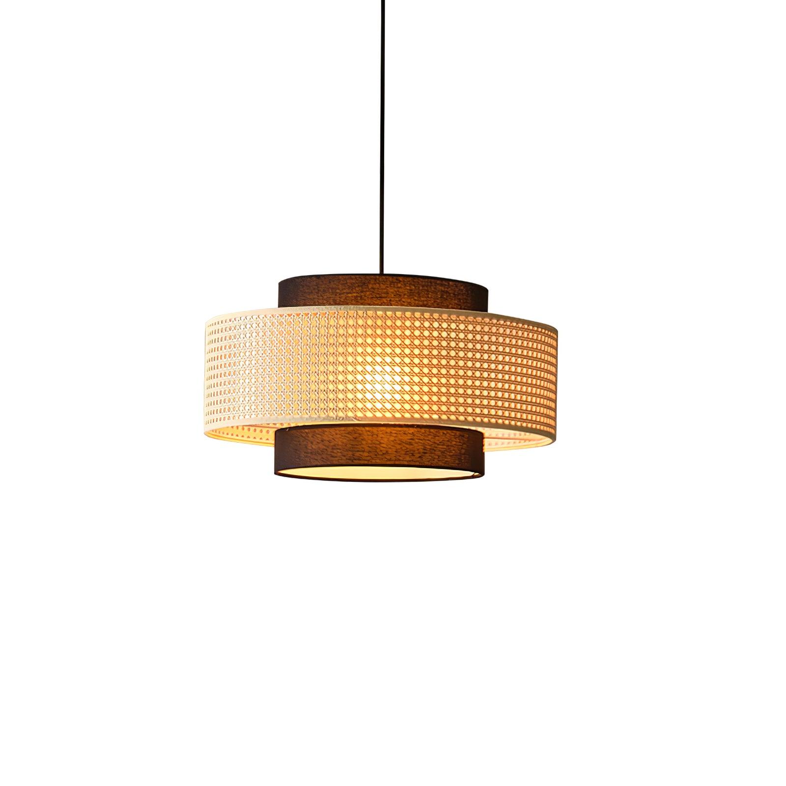 Drum Shade Pendant Light - Lumpaz