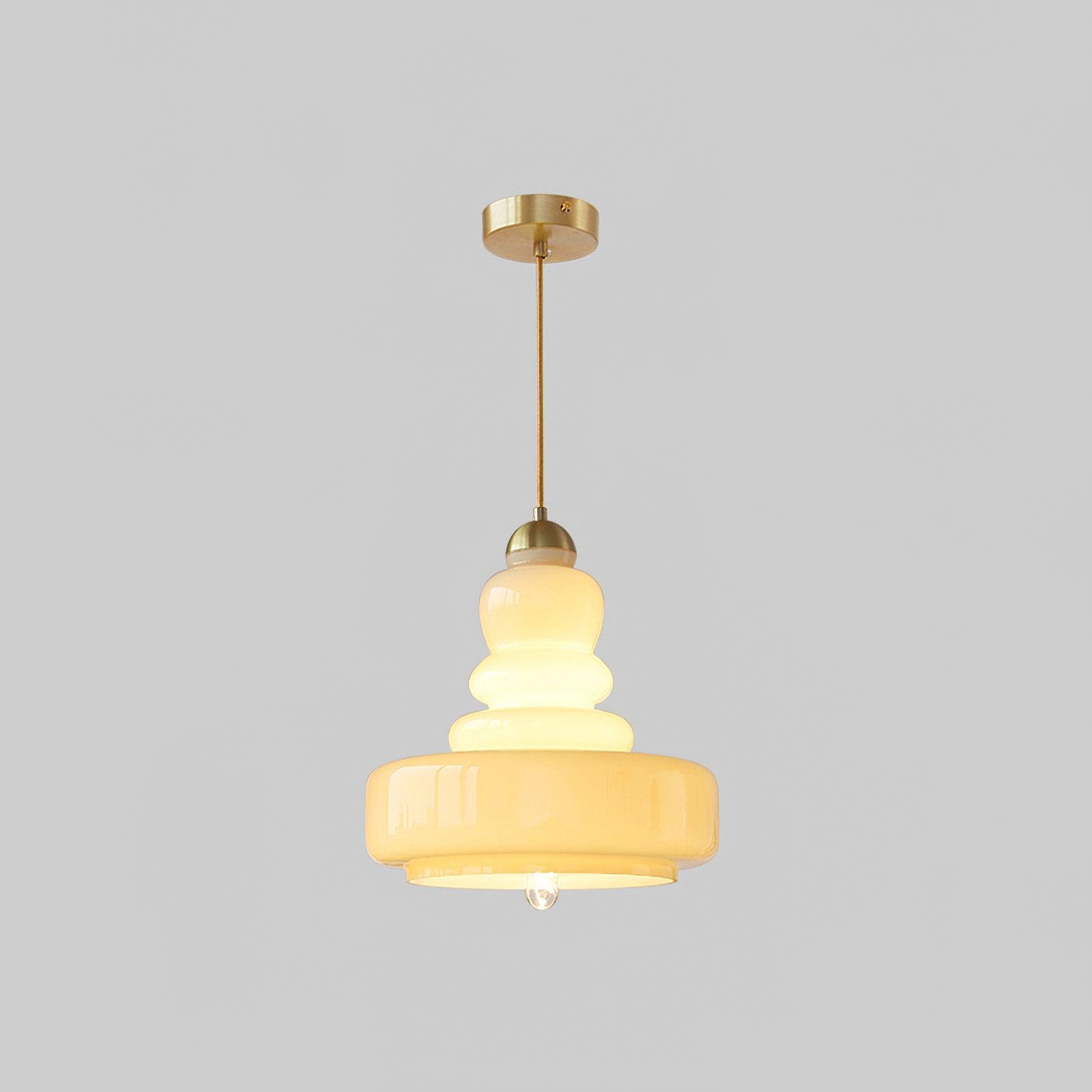 Schoolhouse Glass Pendant Light - Lumpaz