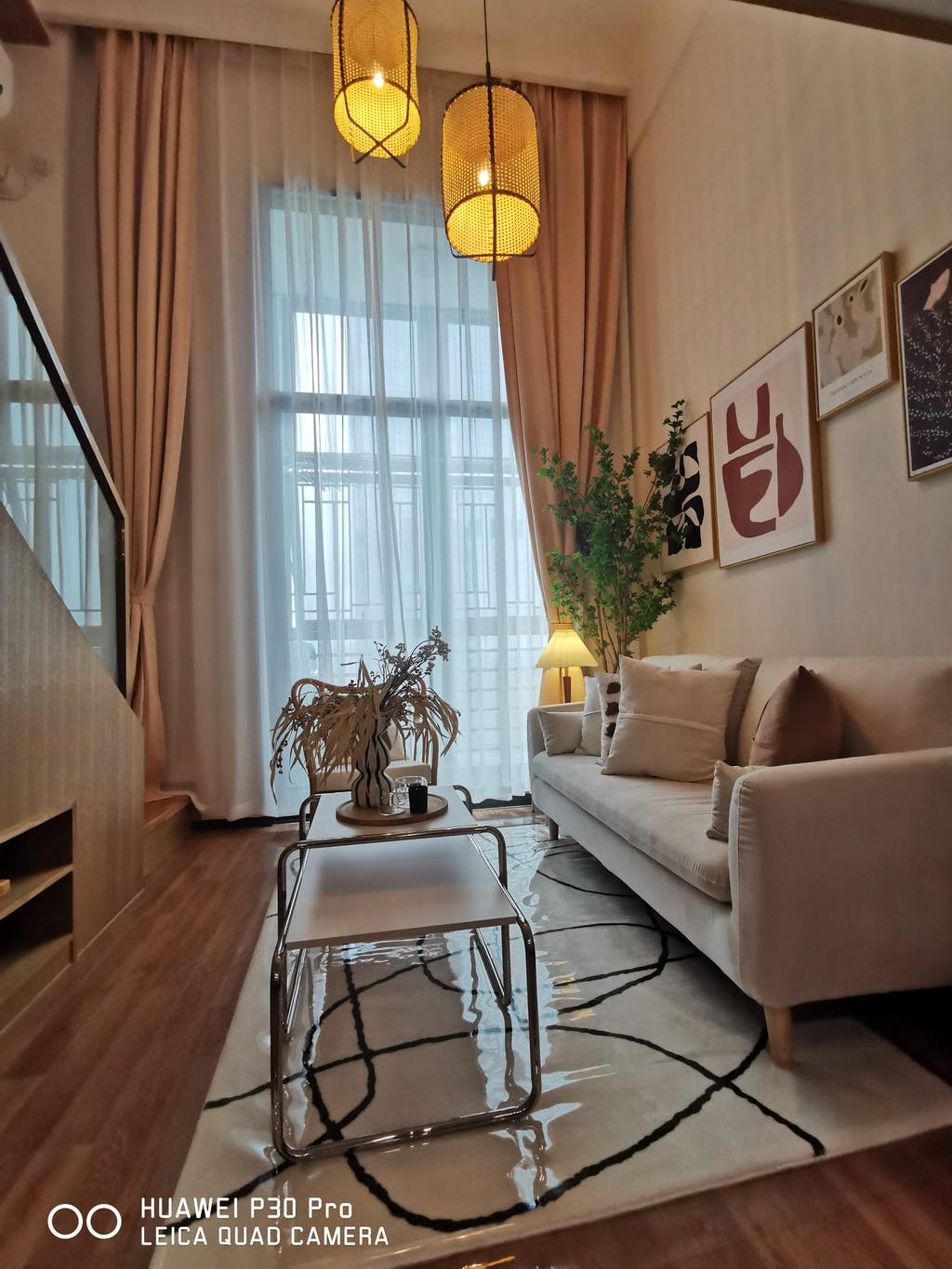 Rattan Cane Pendant Light - Lumpaz