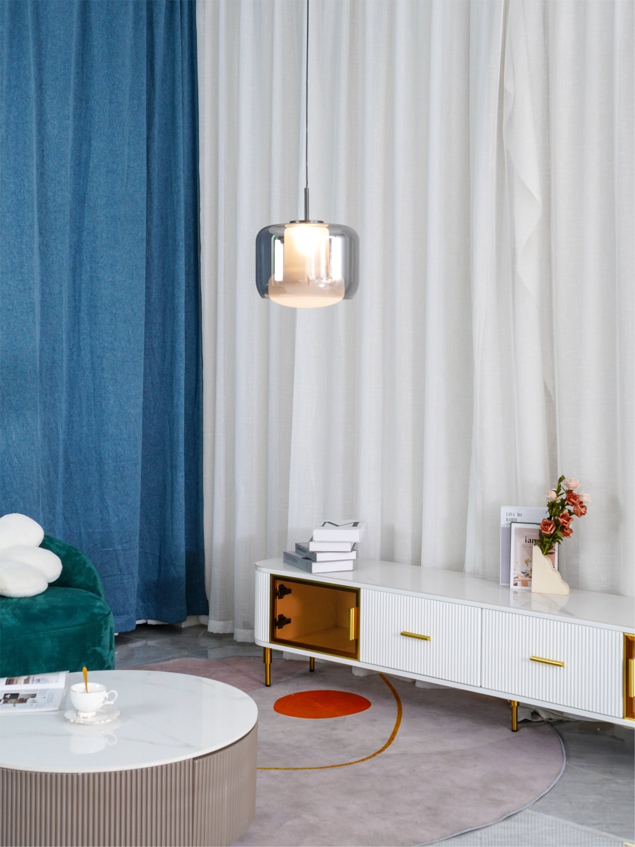 Titan Glass Pendant Lamp - Lumpaz