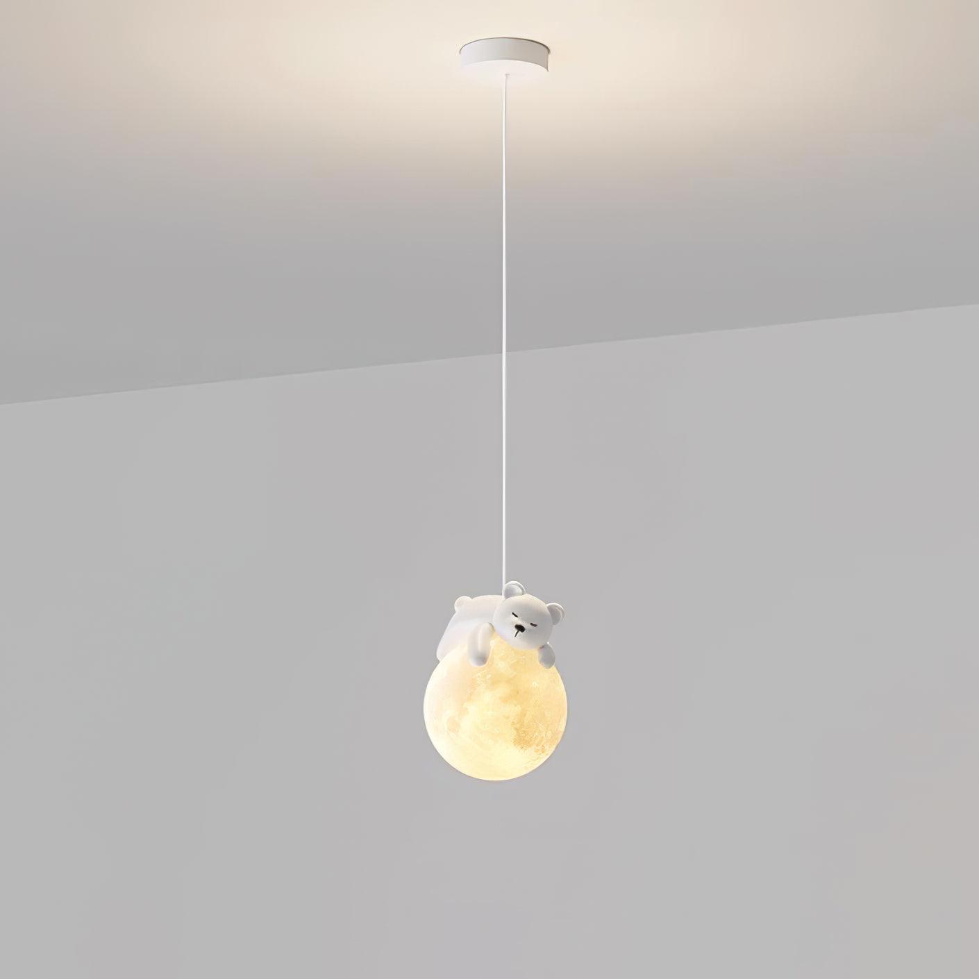 Animal Sleeping Pendant Lamp - Lumpaz