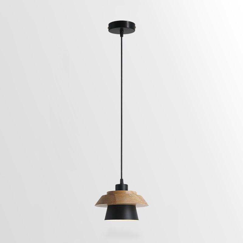 Stone Wood Pendant Lamp - Lumpaz
