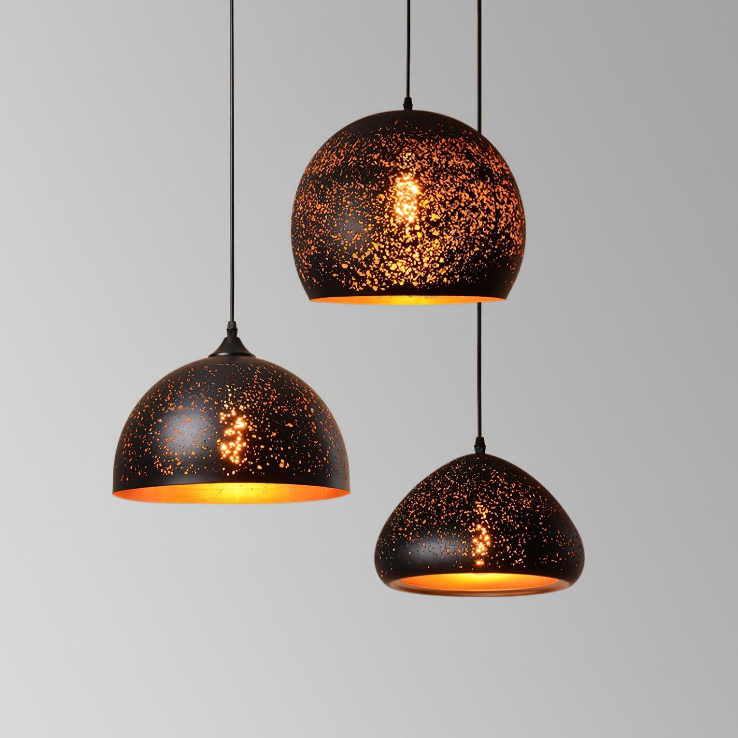 Hollow Industrial Pendant Lamp - Lumpaz