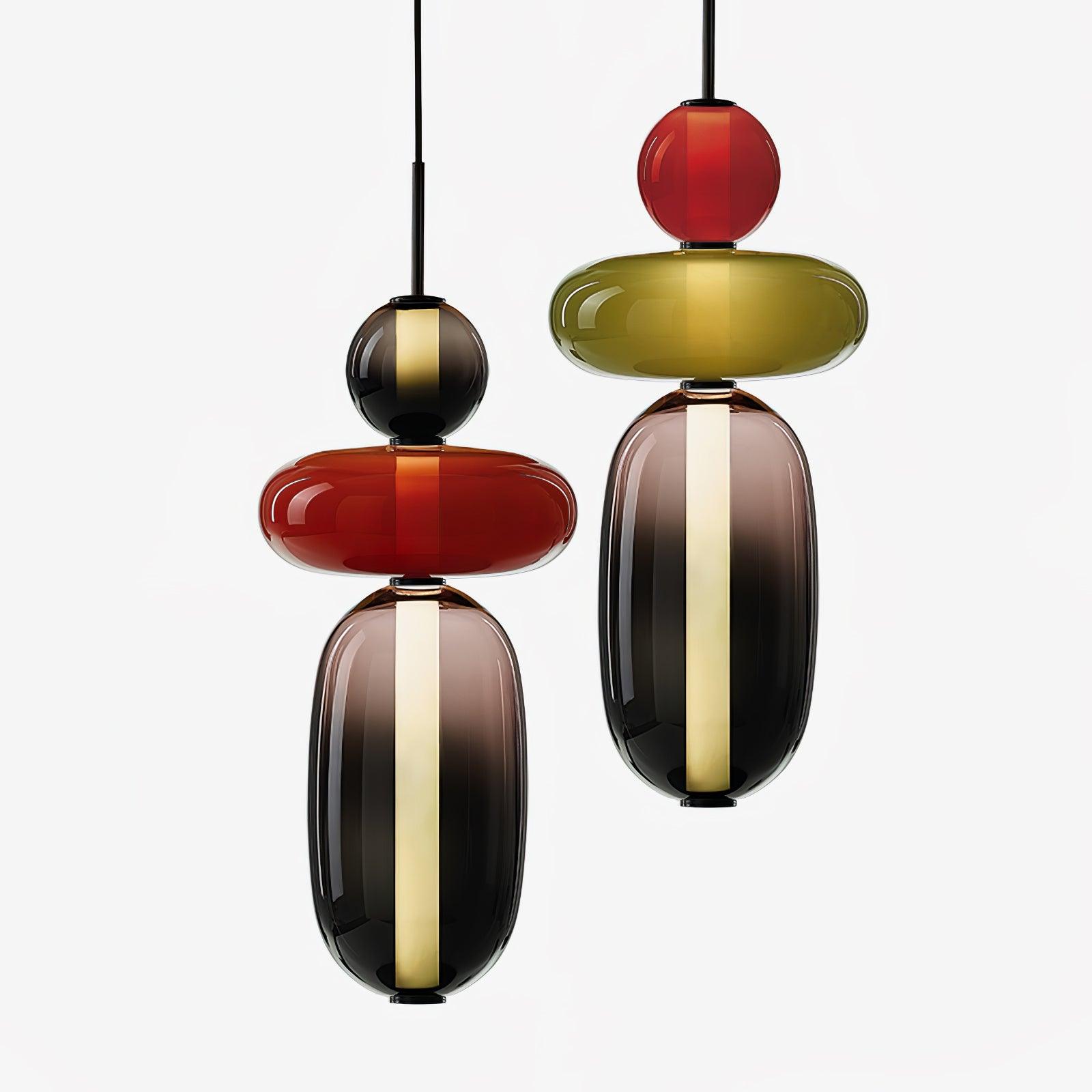 Candied Glass Pendant Light - Lumpaz