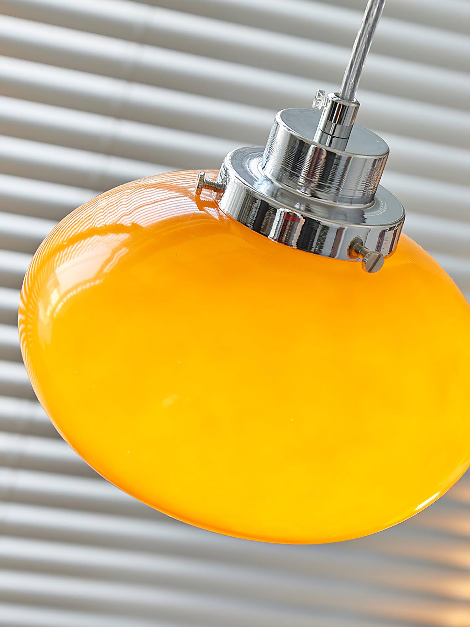 Oval Persimmon Pendant Light - Lumpaz