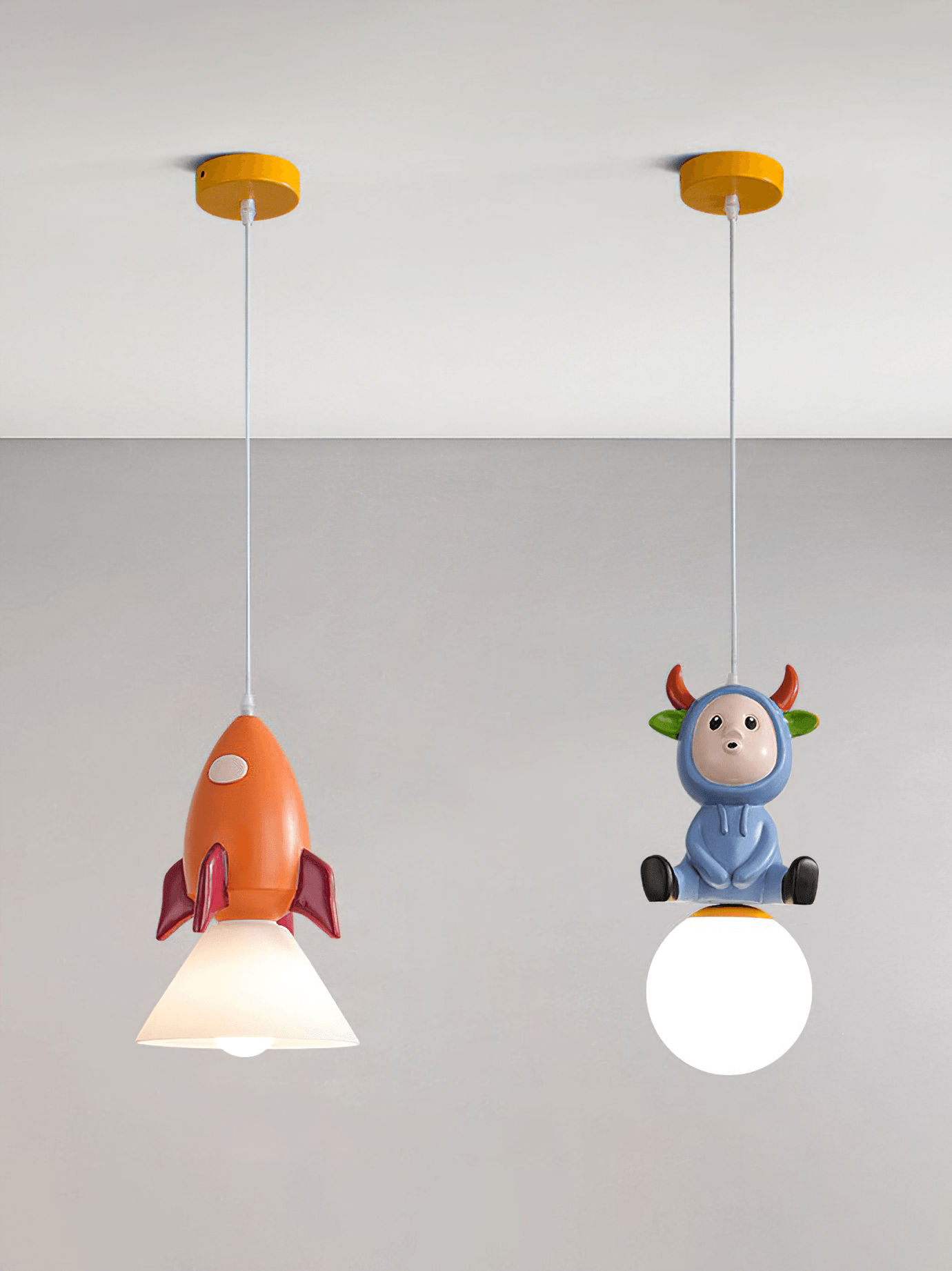 Toys Figurine Pendant Lights - Lumpaz